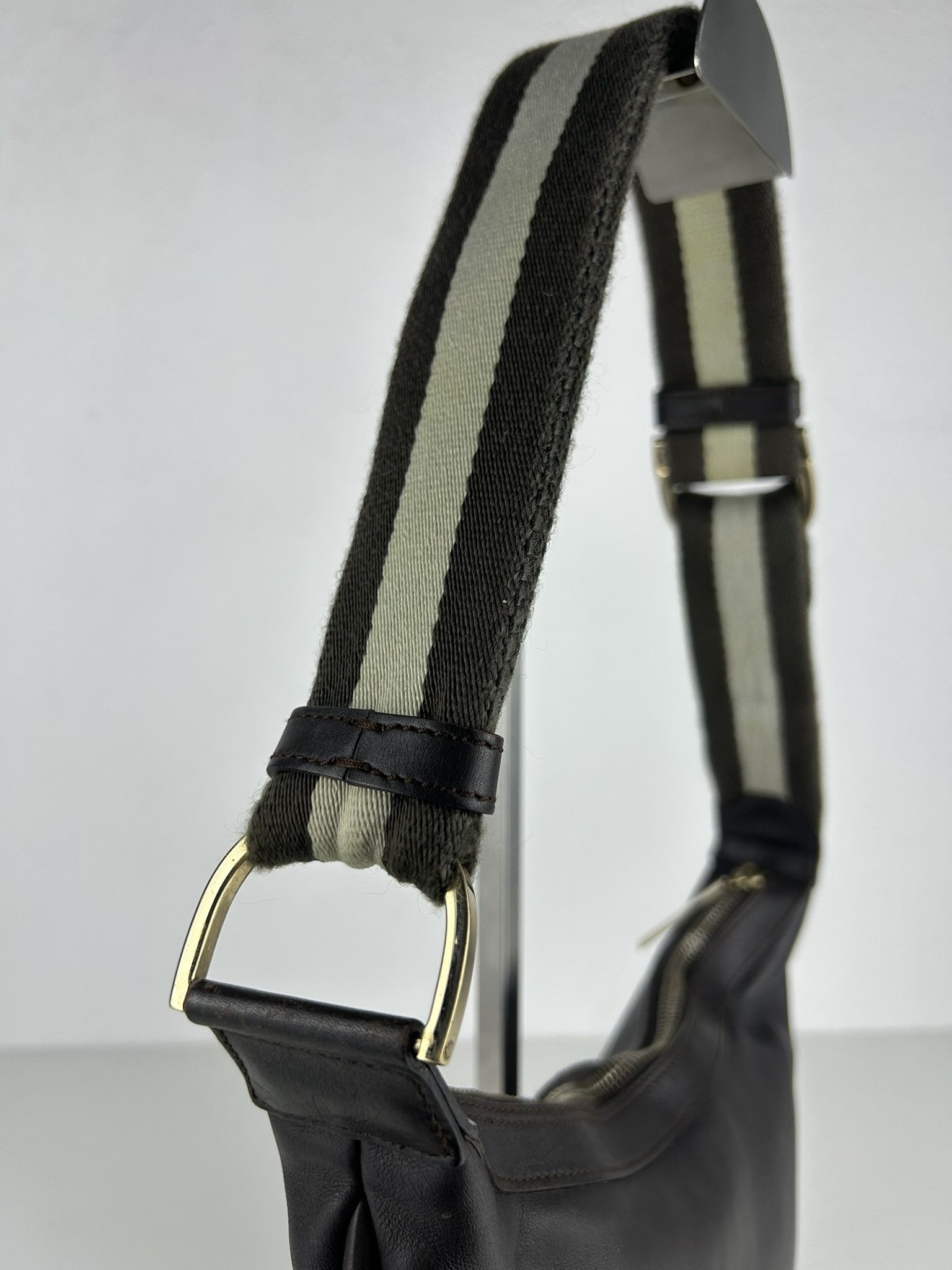 Gucci Vintage Gucci leather shoulder bag Size ONE SIZE - 11 Thumbnail
