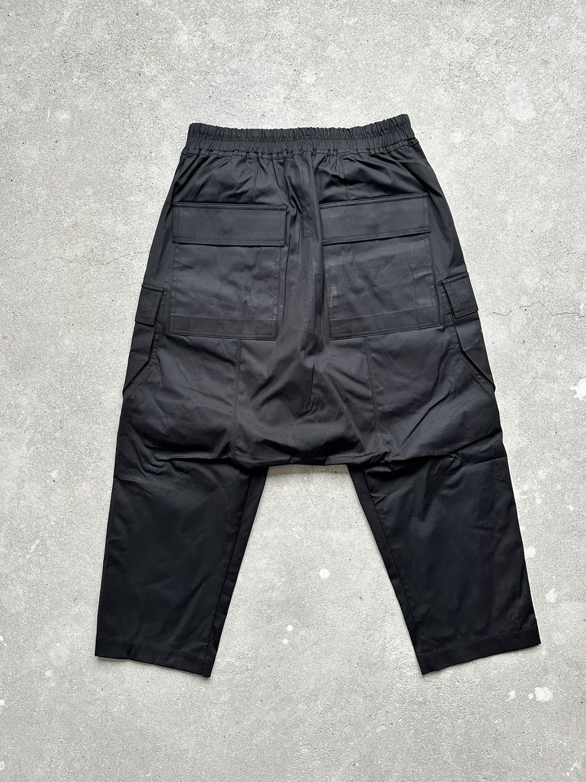 Rick Owens RICK OWENS CROPPED CARGO PANTS Size US 32 / EU 48 - 14 Thumbnail
