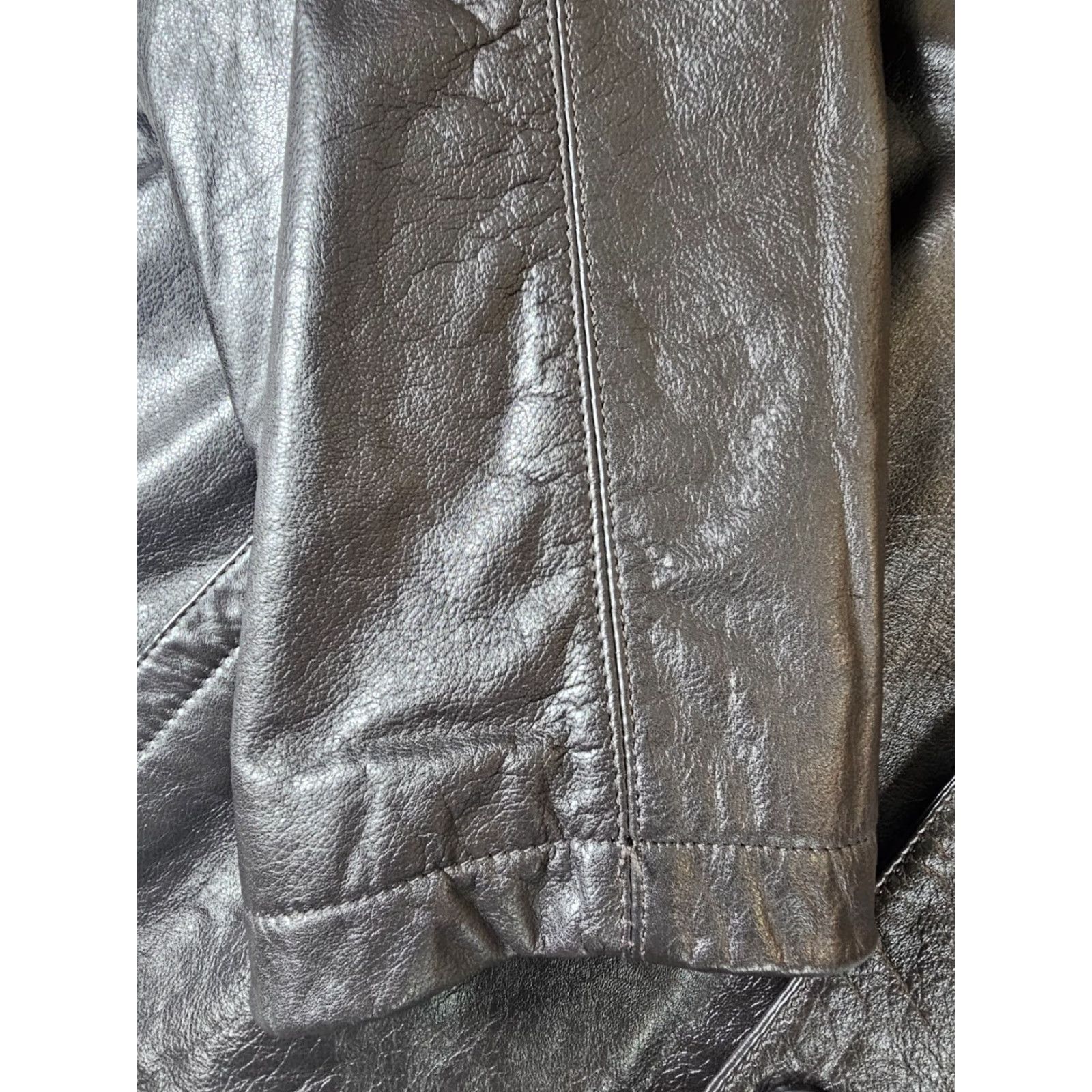 Vintage VINTAGE Wilsons Leather M. Julian Brown Leather Jacket Button-Up Mens 2XL Jacket Brown 90s Winters Vintage Mens Wrangler? Size US XXL / EU 58 / 5 - 6 Thumbnail