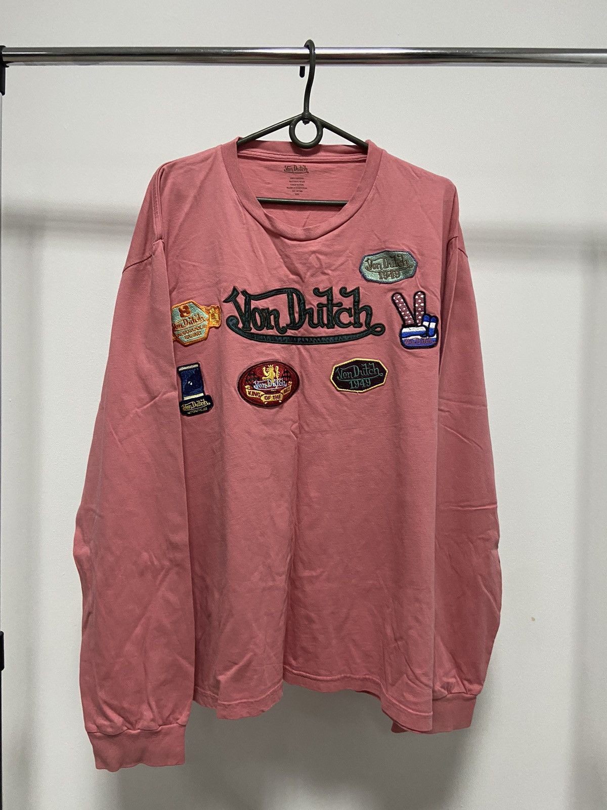 Vintage × Von Dutch Von Dutch Longsleeve Vintage Patches Logo Size US XXL / EU 58 / 5 - 1 Thumbnail