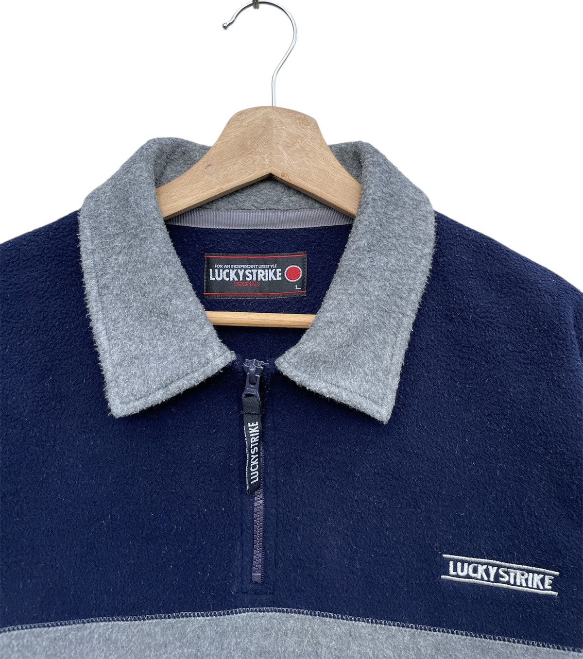 Sports Specialties 🔥Accept Binding Offer🔥 Lucky Stripe Fleece Half Zip Jacket Size US L / EU 52-54 / 3 - 4 Thumbnail