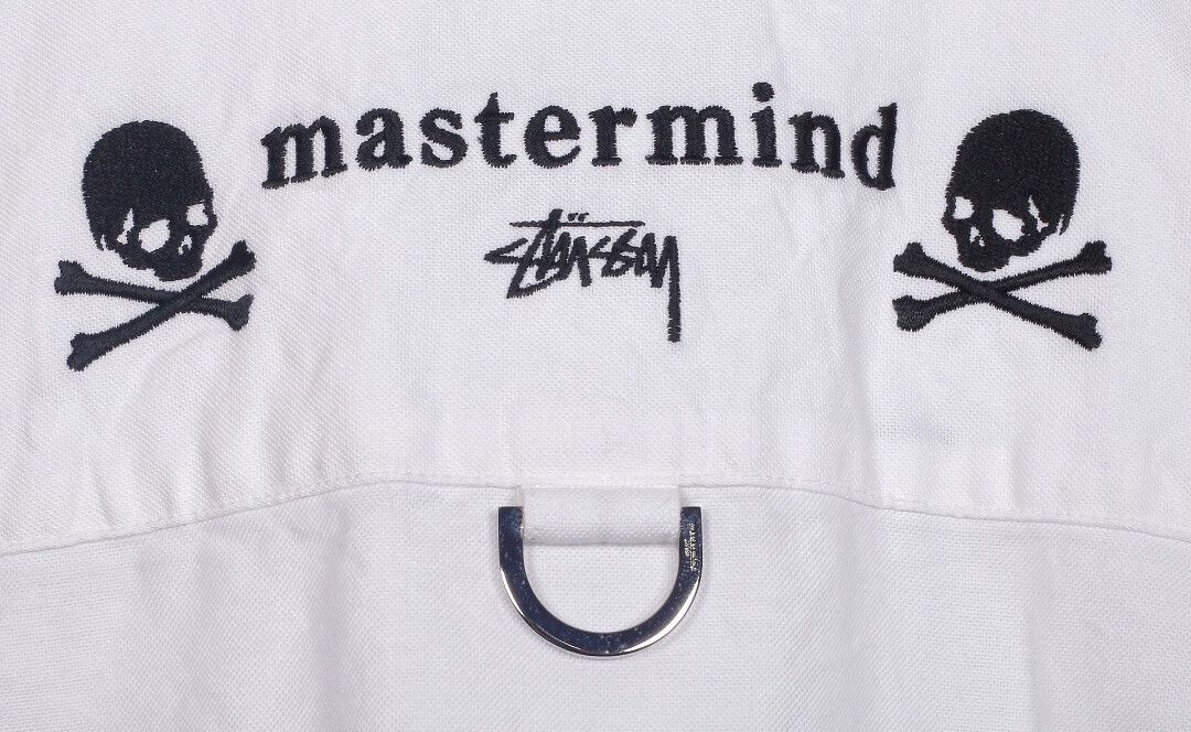 Mastermind Japan mmj x Stussy short-sleeve shirt white print XL new Size US XL / EU 56 / 4 - 4 Thumbnail