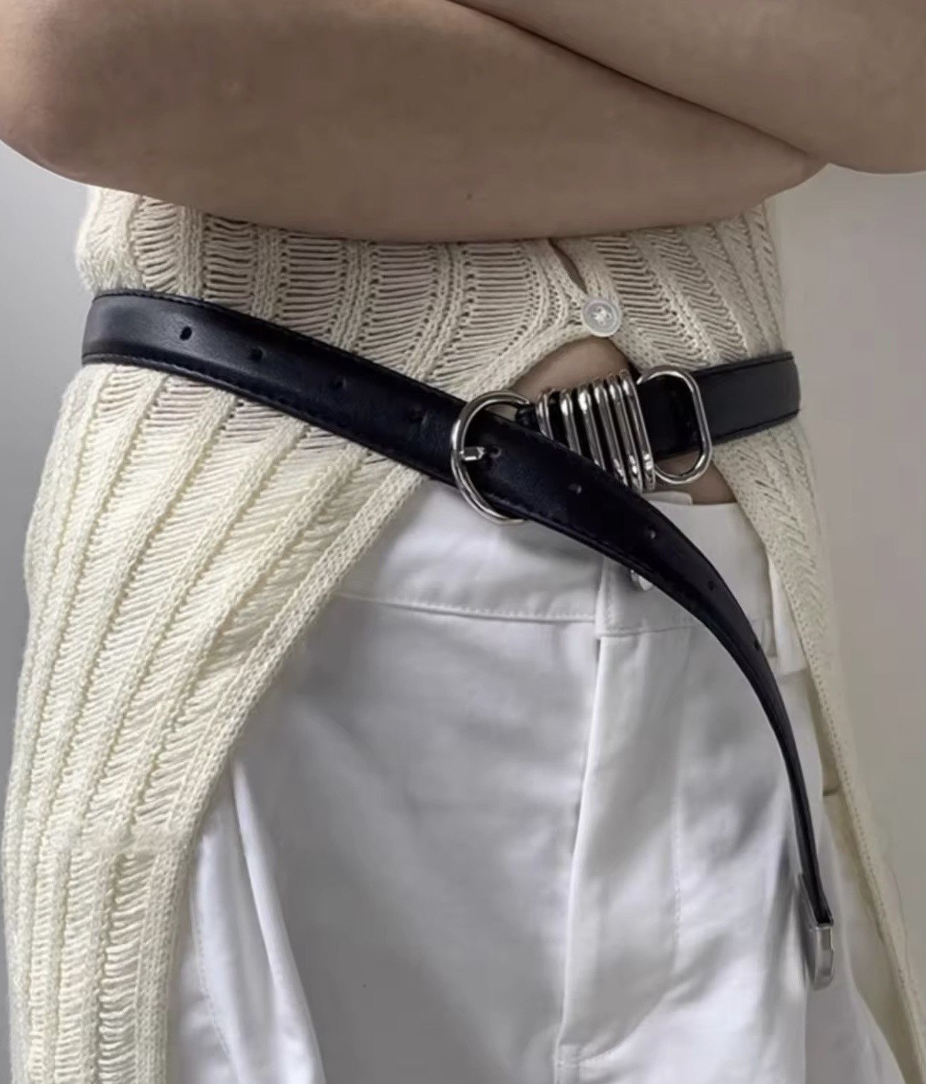 Leather × Vintage Women Hollyhock Leather Belt Size ONE SIZE - 1 Thumbnail
