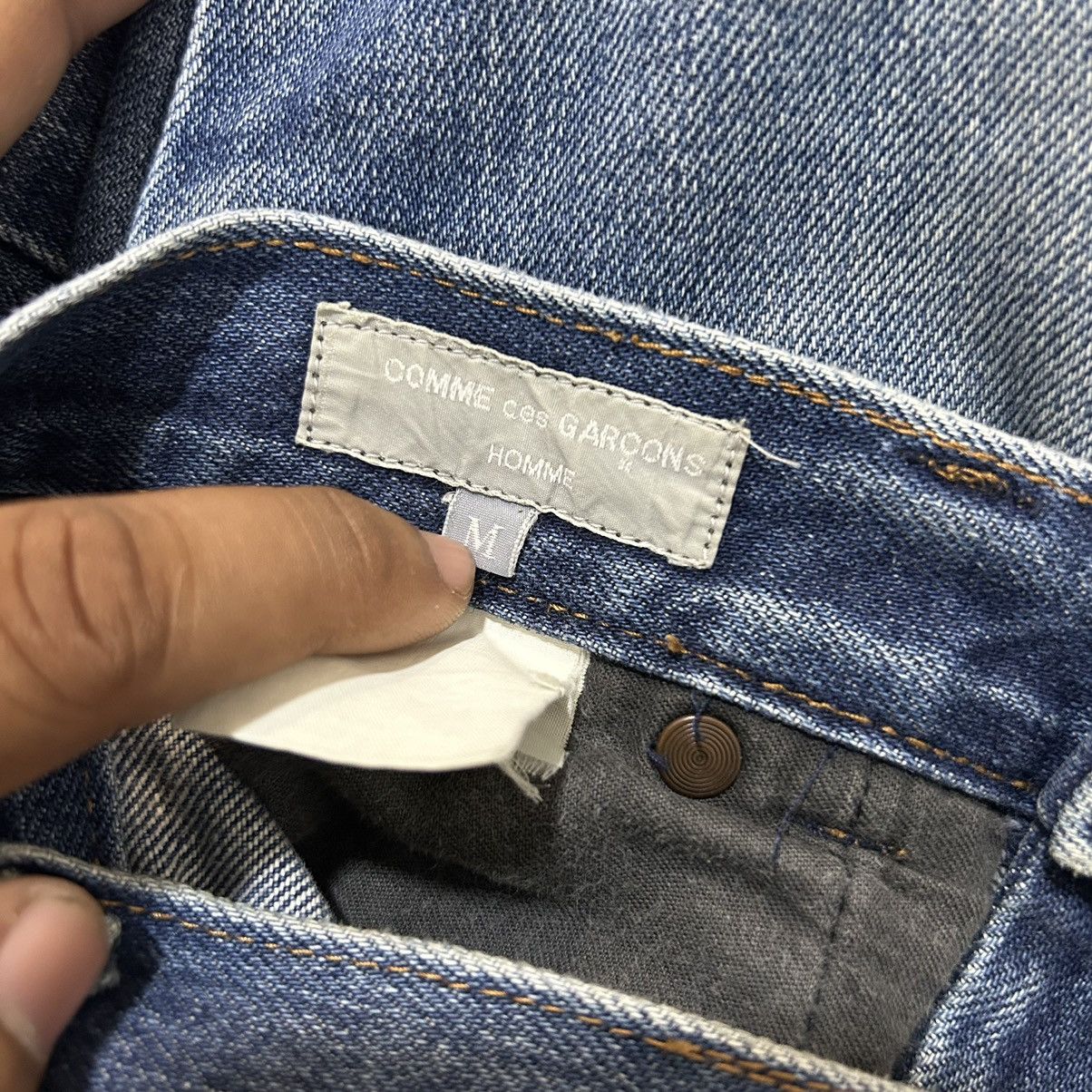Comme des Garcons Homme Vintage Comme Des Garcons Homme Distressed Denim Size US 29 - 10 Thumbnail
