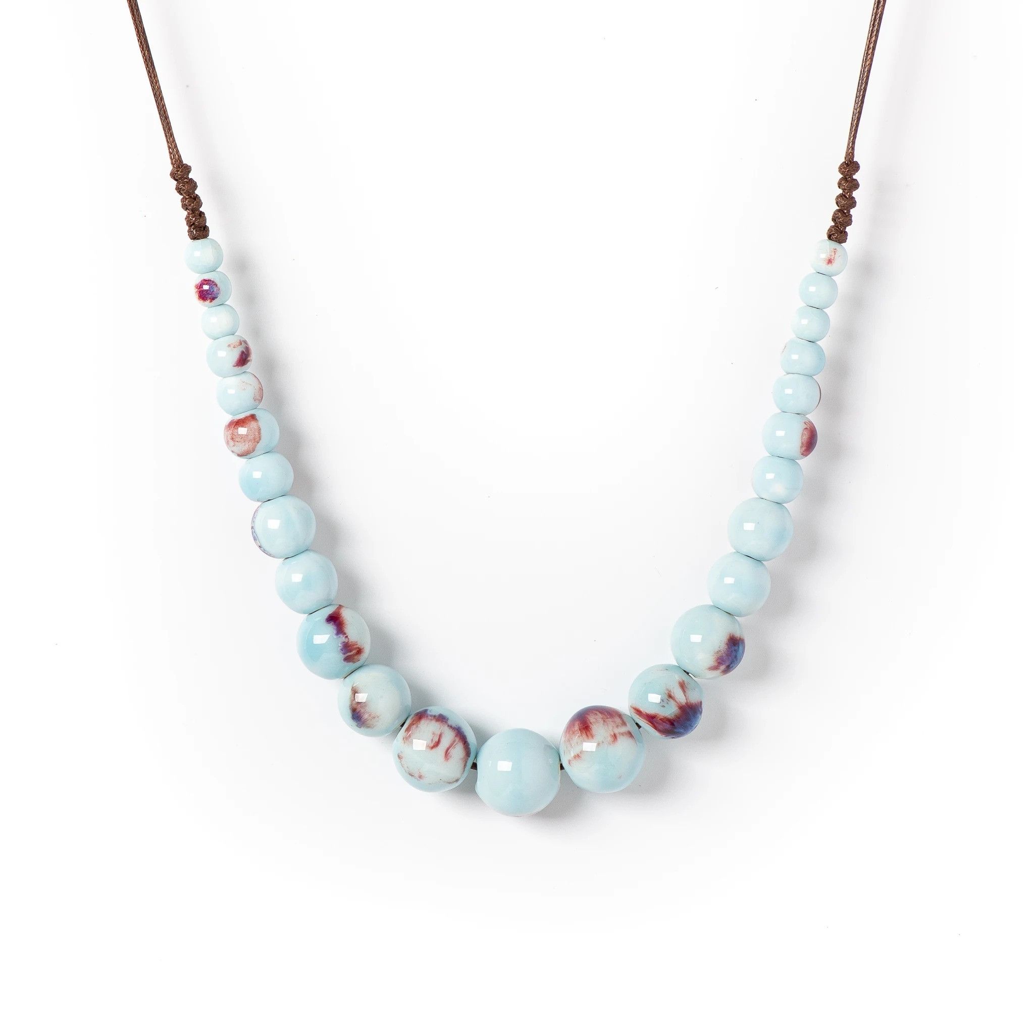 Handmade Boho Ethnic Pendant Necklace Handmade Jewelry Gift For Her Size ONE SIZE - 4 Thumbnail