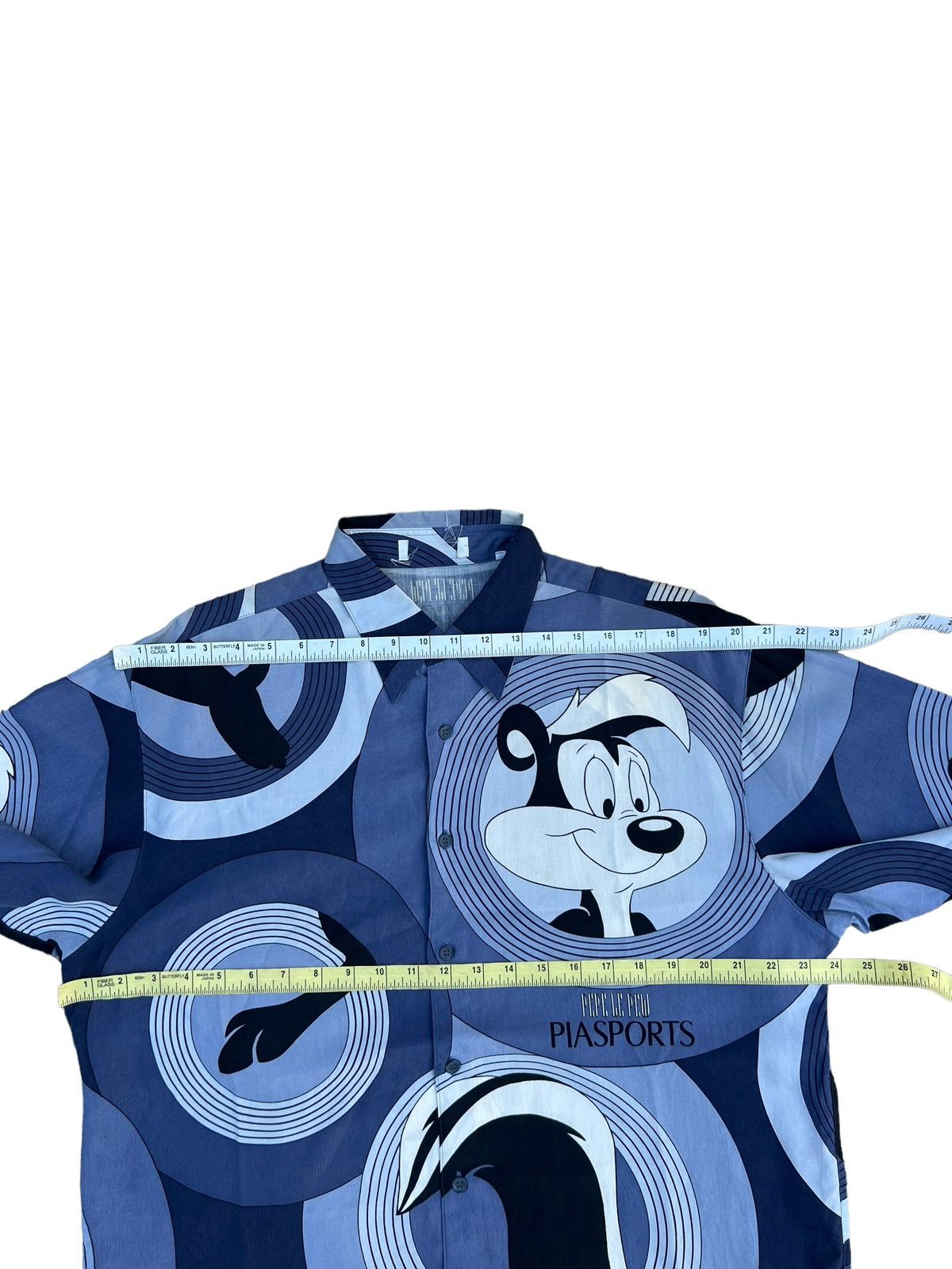 Other 90s Japan Brand Pia Sports X Warner Bros Pepe Le Pew Shirt Size US XL / EU 56 / 4 - 3 Thumbnail