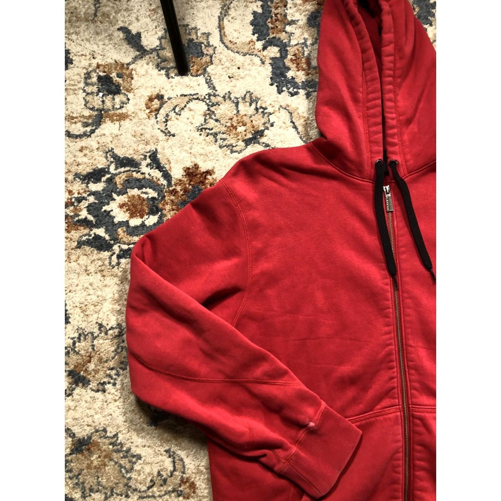 Jordan Brand Jordan Hoodie Sweatshirt Mens XL Red Full Zip Fleece Jumpman Logo Athletic Size US XL / EU 56 / 4 - 3 Thumbnail
