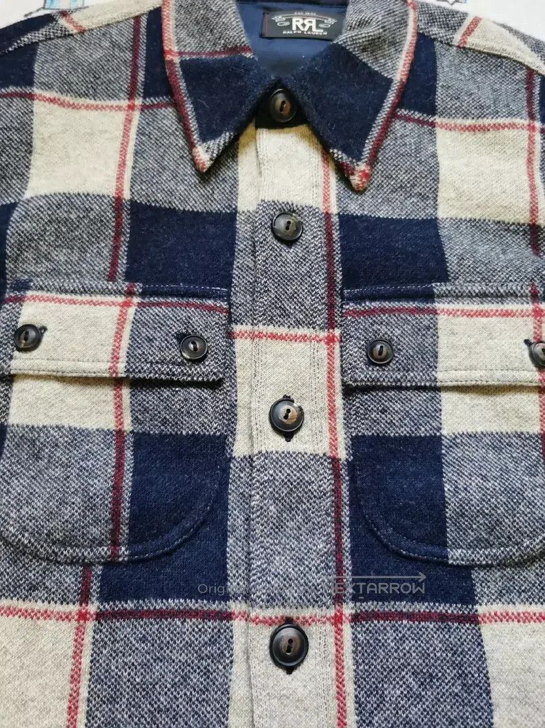 RRL Ralph Lauren RRL Ralph Lauren American vintage classic wool plaid work Size US S / EU 44-46 / 1 - 5 Thumbnail