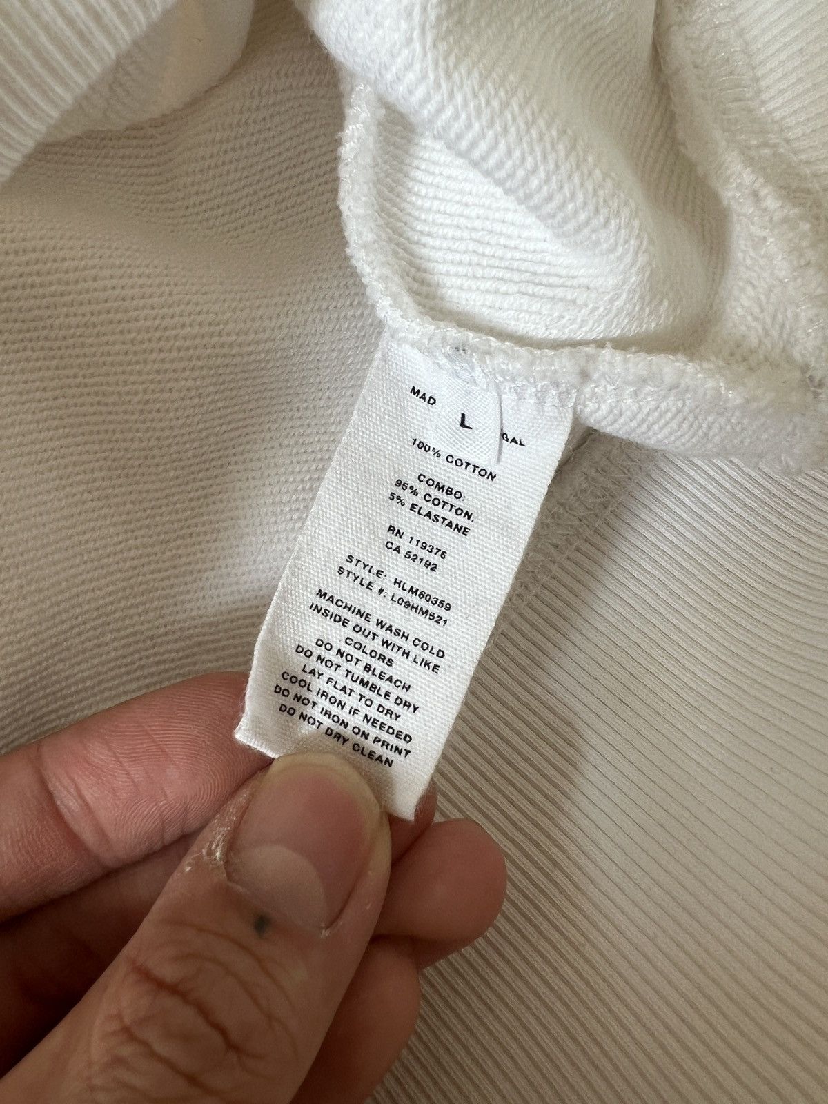 Helmut Lang Hoodie Size US L / EU 52-54 / 3 - 4 Thumbnail