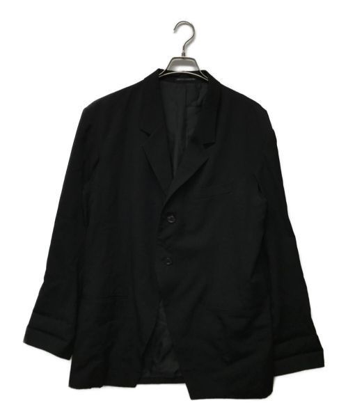 image of Yohji Yamamoto Pour Homme Zipper Jacket in Black, Men's (Size XL)