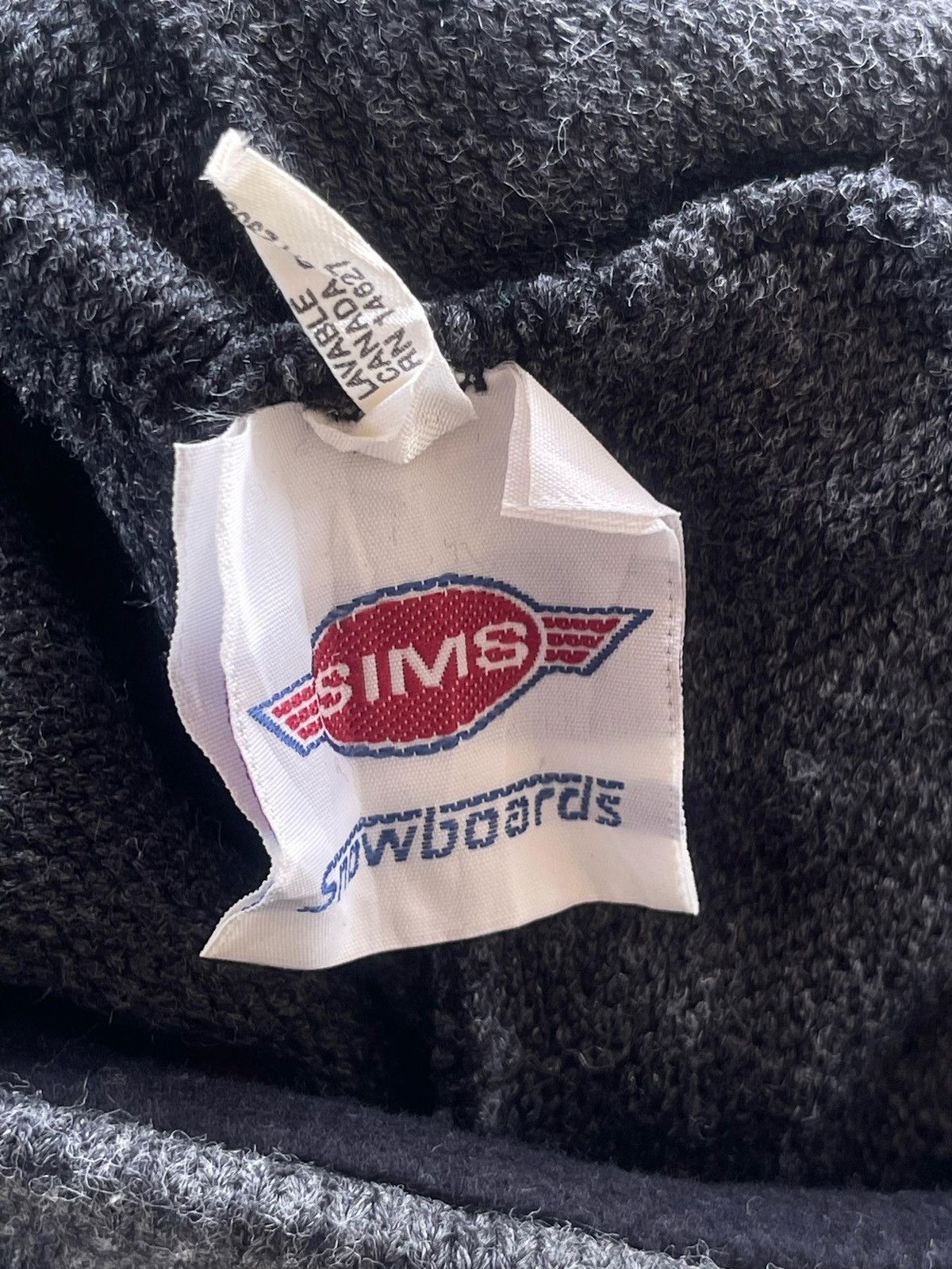 Vintage Sims Snowboard Beanie Hat Size ONE SIZE - 11 Thumbnail