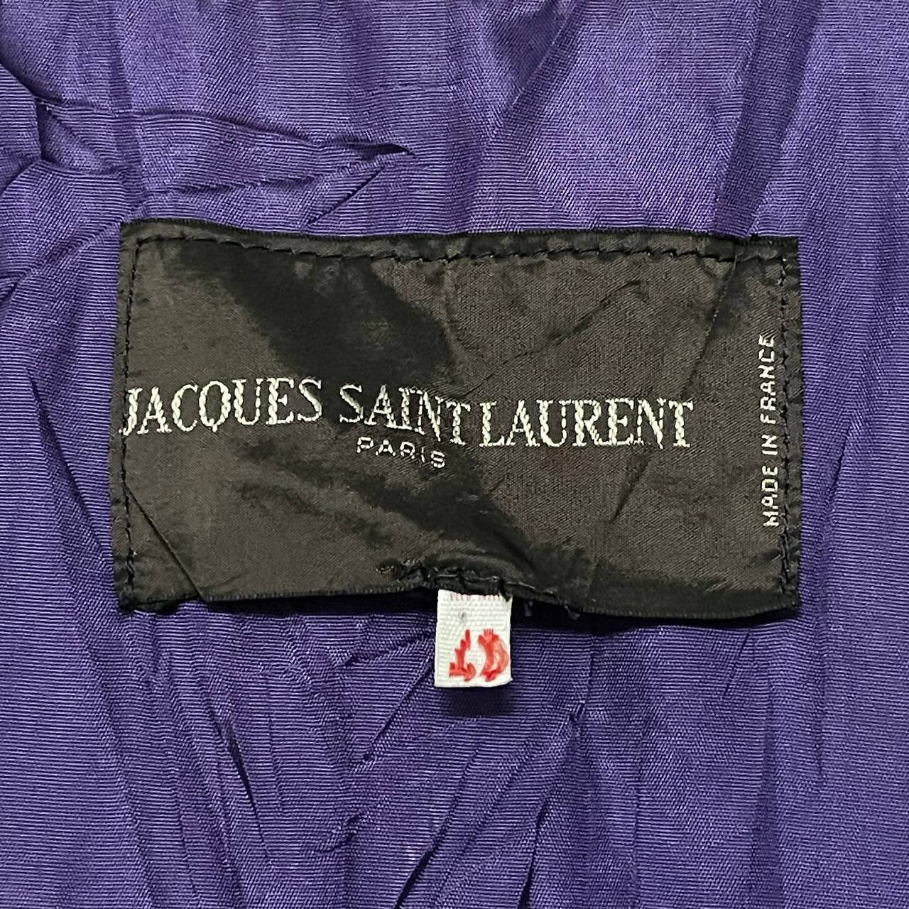 Jacques Saint Laurent Vintage Jacques Saint Laurent Paris Leather Jacket Size US M / EU 48-50 / 2 - 9 Thumbnail