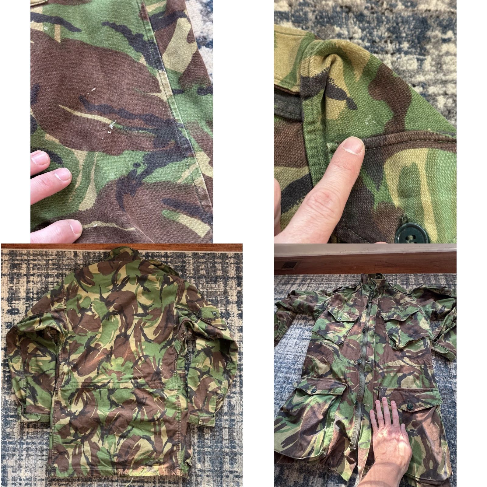 Vintage VINTAGE PLIC Group British Army Combat Jacket Jacket L Size US L / EU 52-54 / 3 - 8 Thumbnail