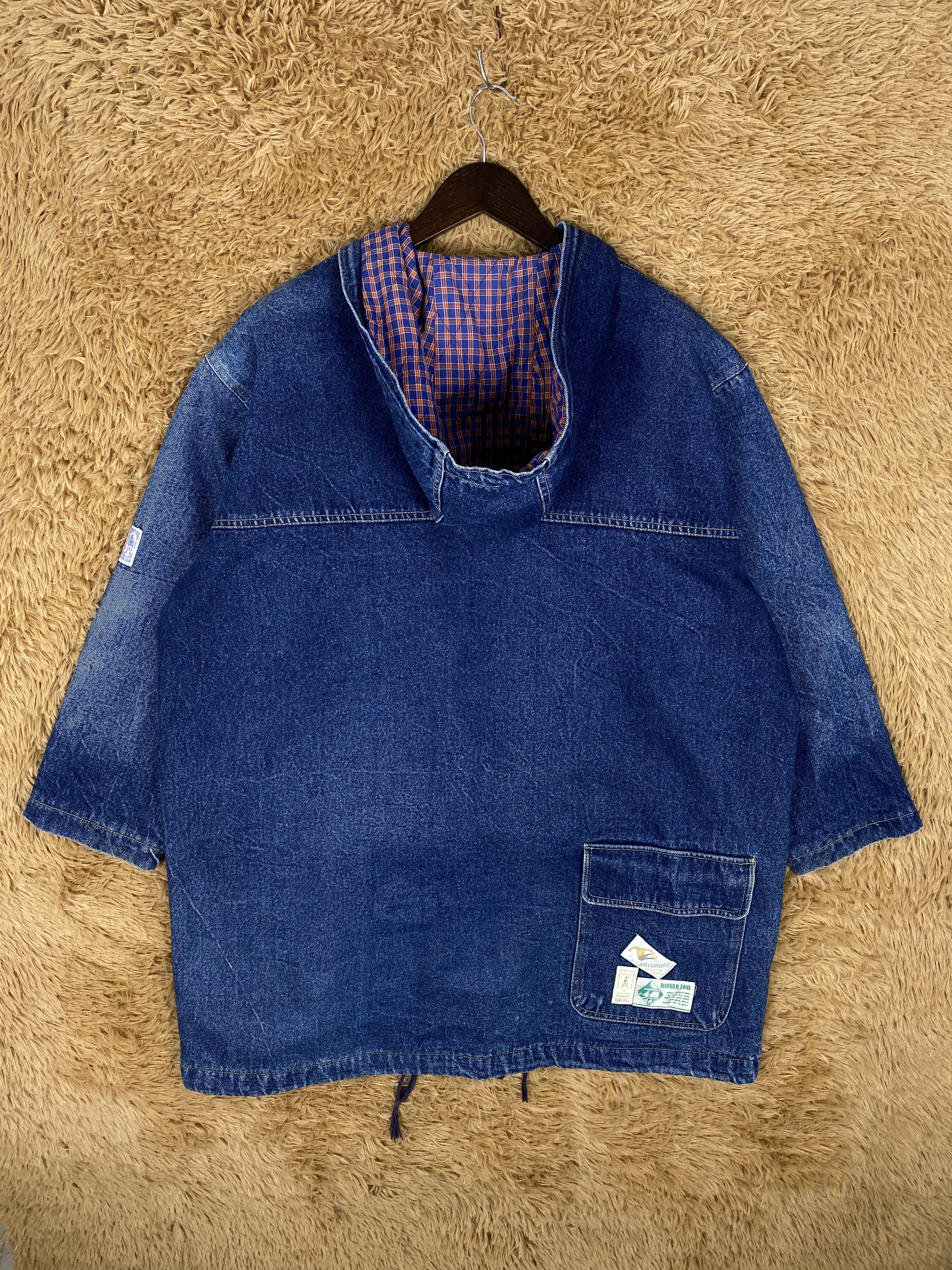 Japanese Brand Vintage Bois De Boulogne Denim Jacket J2338 Size US L / EU 52-54 / 3 - 8 Thumbnail