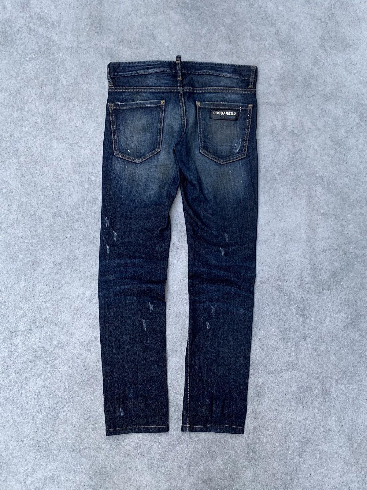 Dsquared2 DSQUARED2 Distressed Skiny Jeans S74LA0865 Size US 31 - 1 Thumbnail