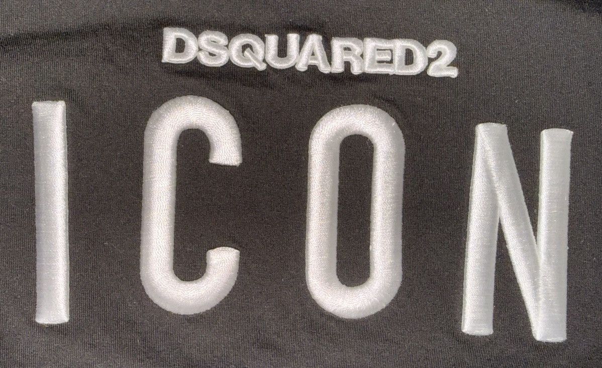 Dsquared2 DSquared2 “ICON” embroidered big-logo s/s tee, NEW, cotton Size US M / EU 48-50 / 2 - 2 Thumbnail