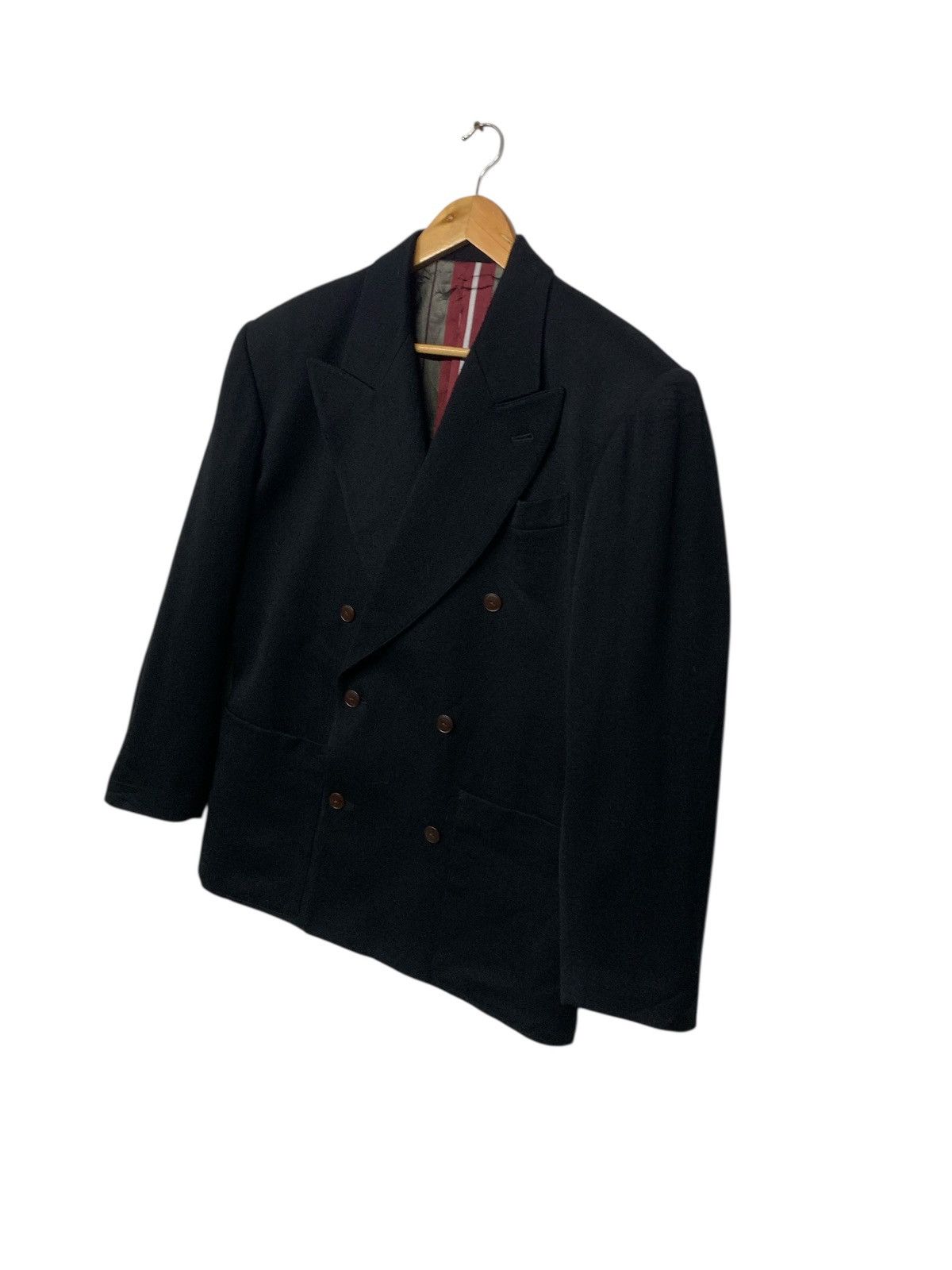 Jean Paul Gaultier Very Rare Jean Paul Gaultier Homme Heavy Wool Jacket Size US M / EU 48-50 / 2 - 2 Thumbnail