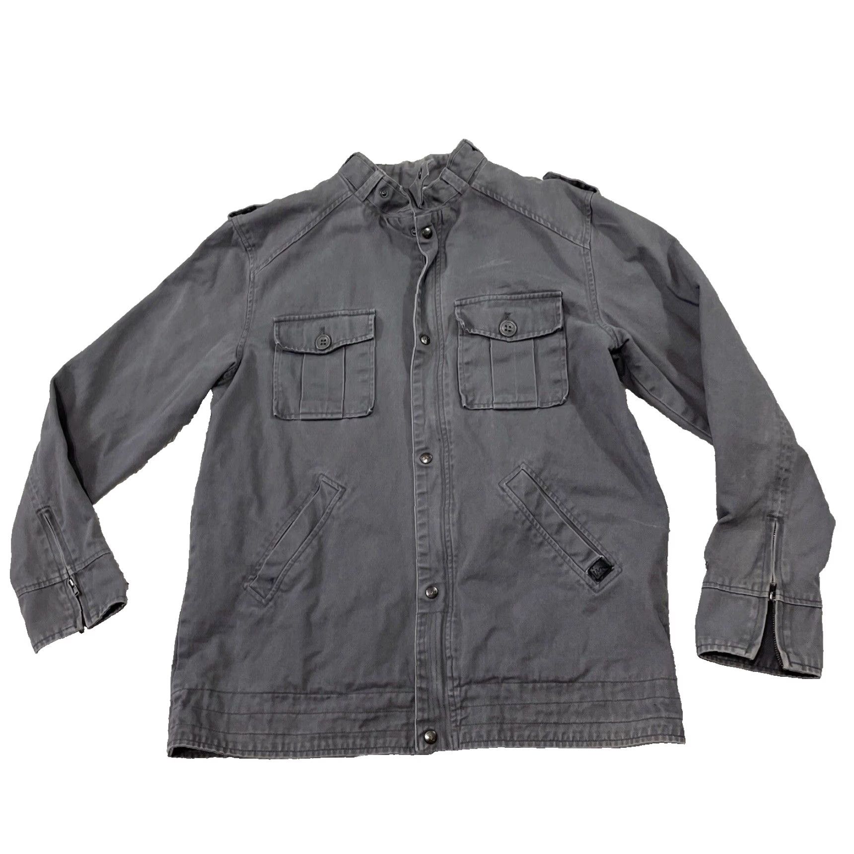 Imperial Imperial Motion Utility Jacket Mens L Twill Gray Grandpa Herrington WorkWear L Size US L / EU 52-54 / 3 - 2 Thumbnail