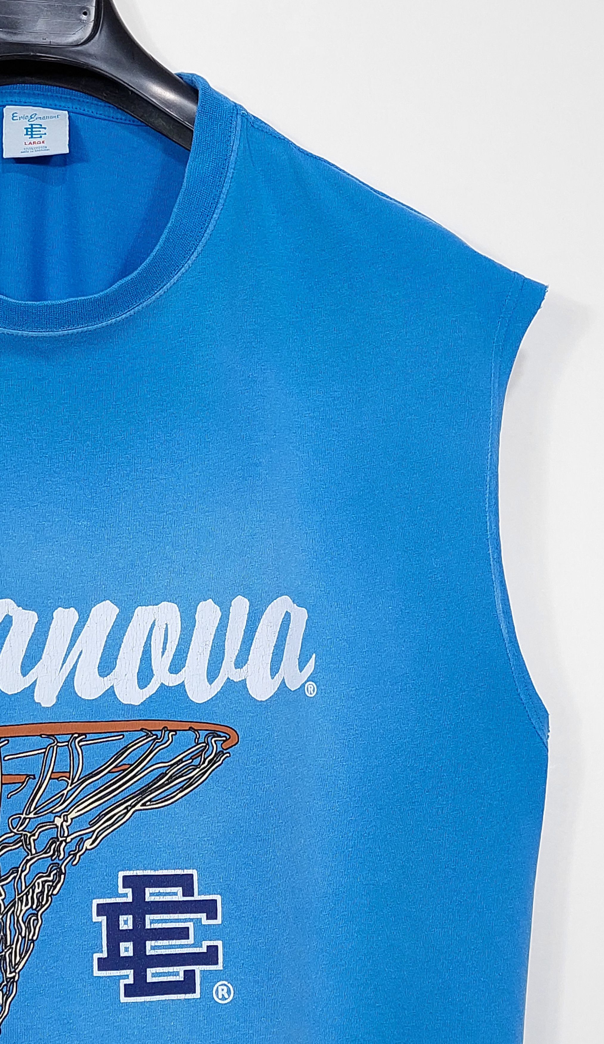 Eric Emanuel EE Villanova cut off tshirt - washed blue L Size US L / EU 52-54 / 3 - 5 Thumbnail