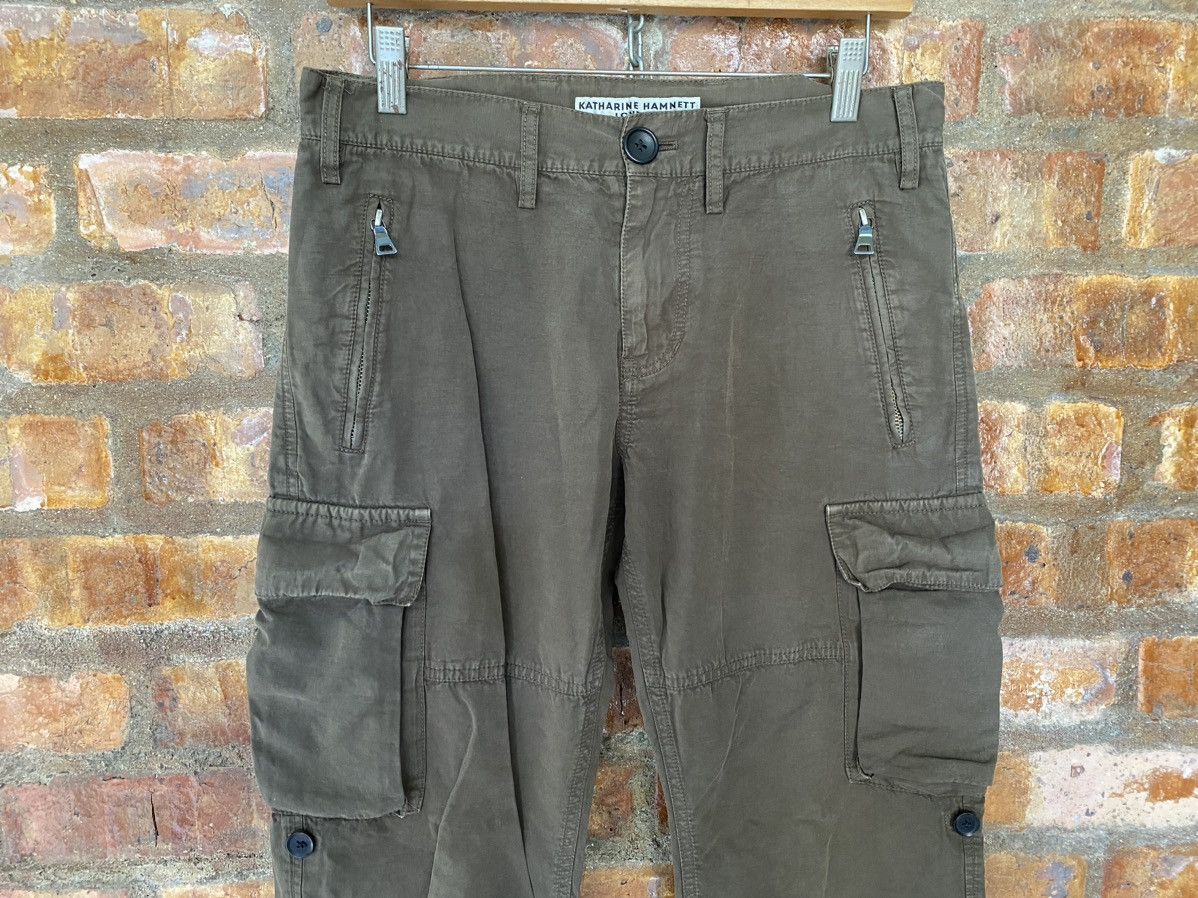Katharine Hamnett London Vtg Katharine Hamnett London multipocket cargos pants Size US 30 / EU 46 - 3 Thumbnail
