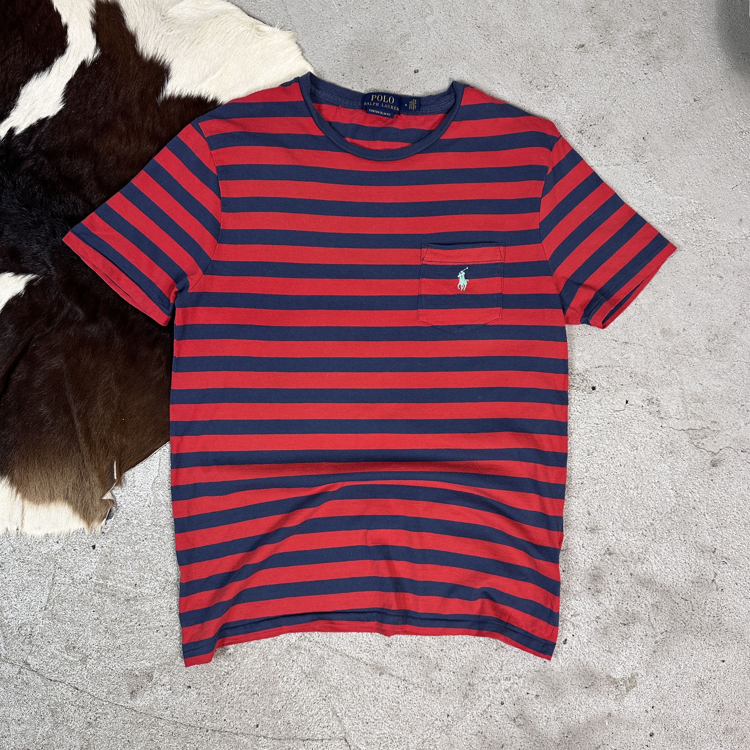 Polo Ralph Lauren × Vintage Polo Ralph Lauren Striped Shirt Size US M / EU 48-50 / 2 - 1 Thumbnail