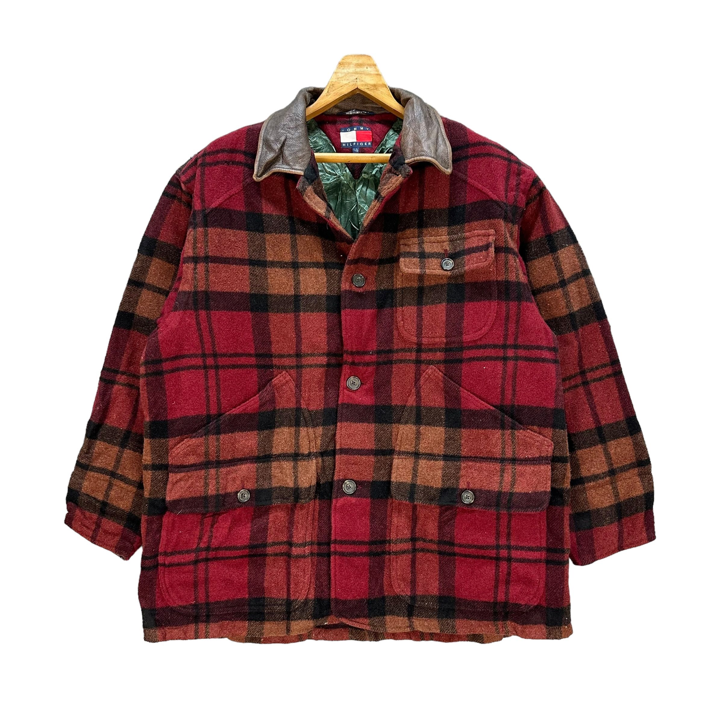 Tommy hilfiger tartan jacket sales