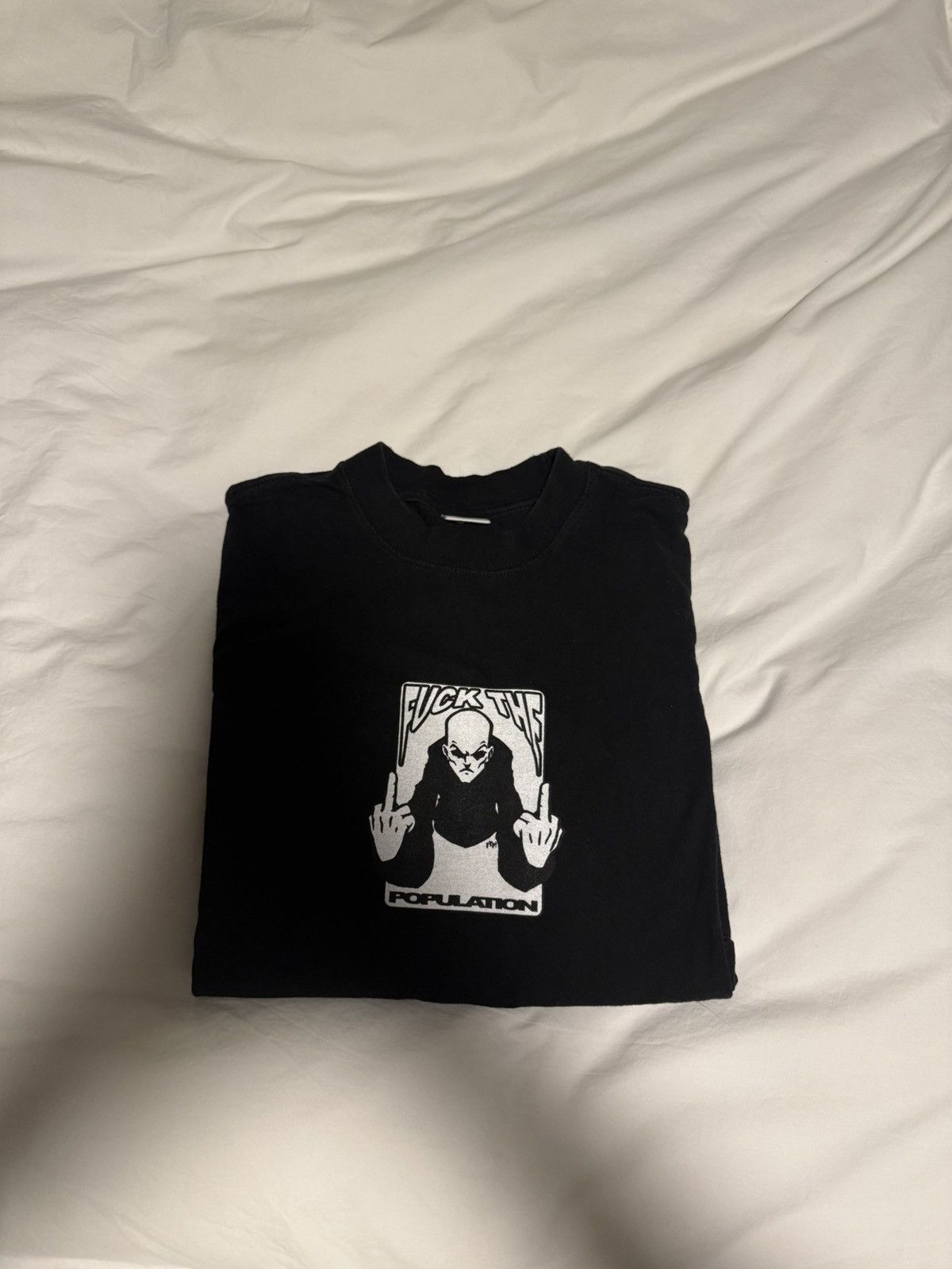 Fuck The Population FTP MIDDLE FINGER TEE Size US L / EU 52-54 / 3 - 1 Thumbnail