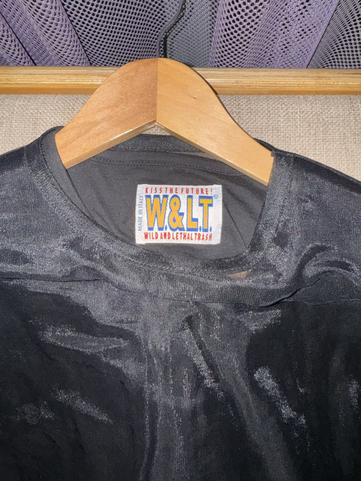 Walter Van Beirendonck Sheer / Jersey Wild and Lethal Trash w&lt Shirt Size US M / EU 48-50 / 2 - 5 Thumbnail