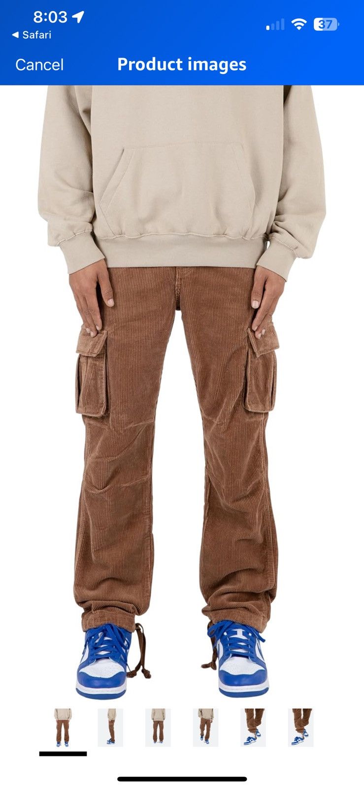 MNML Mnml Cargo Pants Size US 32 / EU 48 - 4 Thumbnail