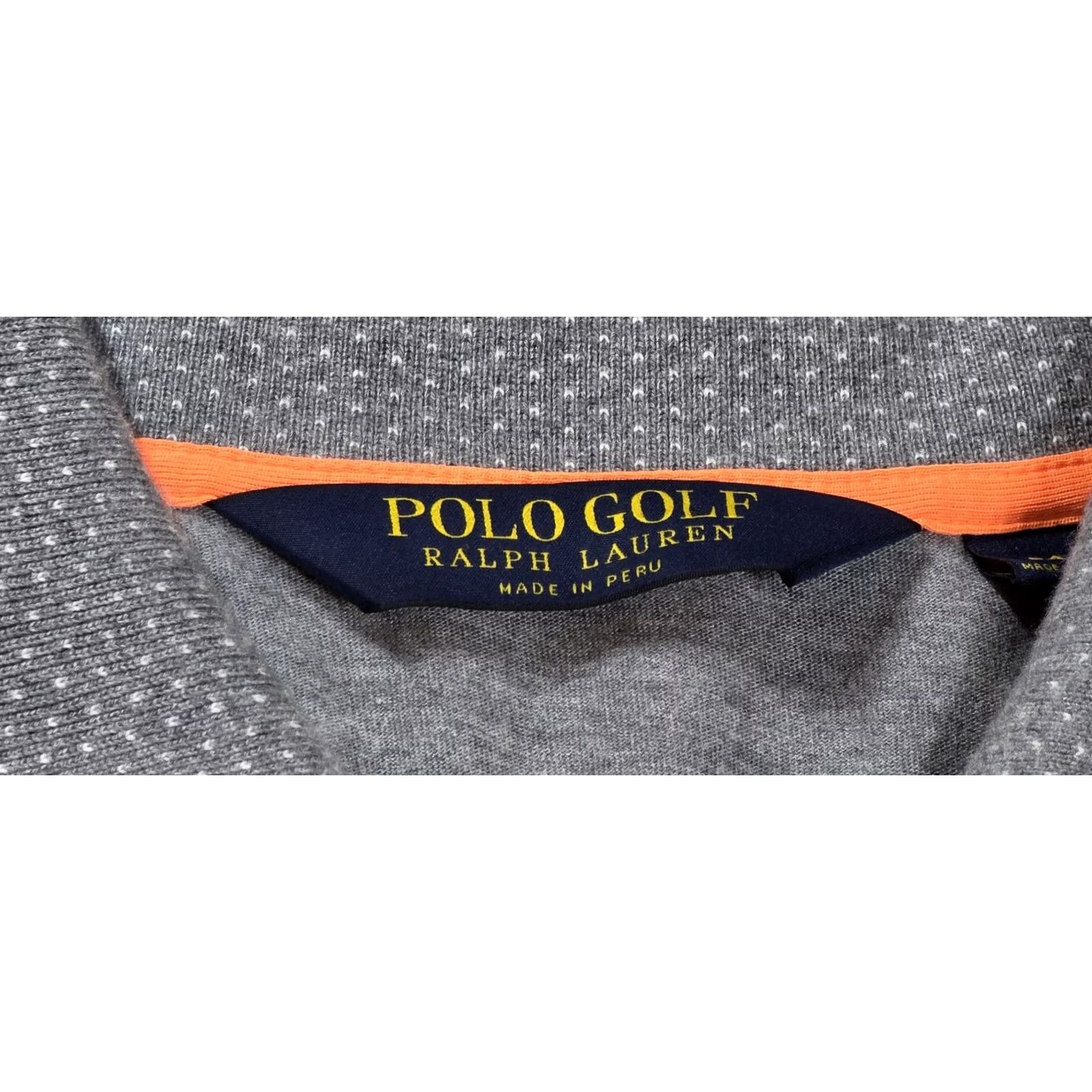 Ralph Lauren Ralph Lauren Polo Golf Mens Gray Polo Shirt Short Sleeve Stretch M Dipped Collar Shirt Mens Gray Polo Golf Stretch M Size US M / EU 48-50 / 2 - 7 Thumbnail