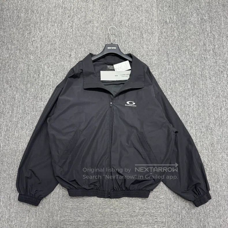 Balenciaga Balenciaga Single ring embroidery logo windbreaker Size XS / US 0-2 / IT 36-38 - 1 Thumbnail