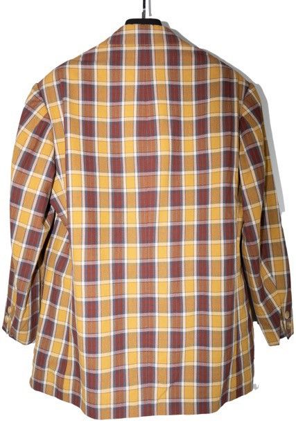 Yohji Yamamoto YOHJI YAMAMOTO Pour Homme oversized plaid suit Size 48S - 2 Thumbnail