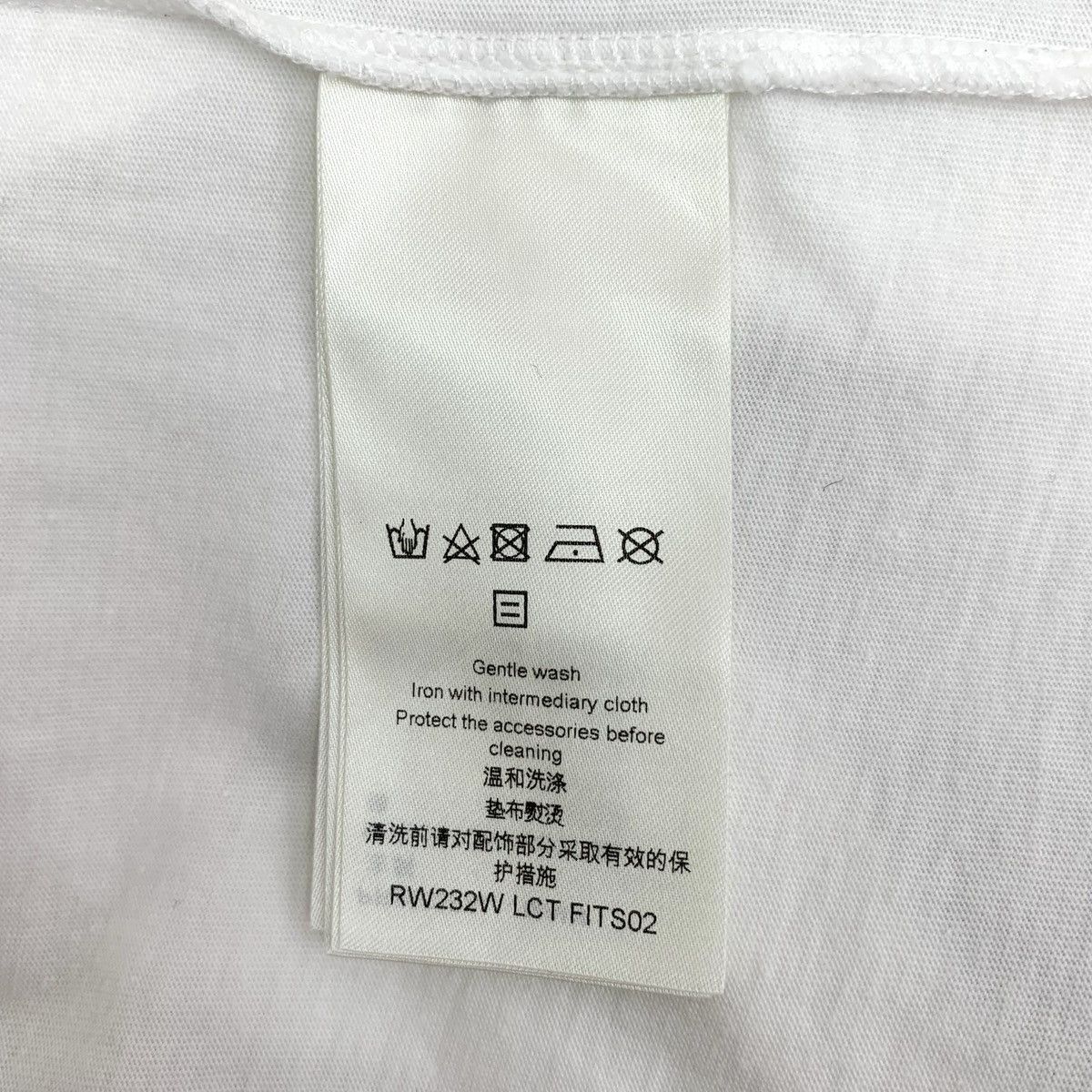 Louis Vuitton Louis Vuitton Logo Letter Print Short Sleeve T-shirt K26WX Size XS / US 0-2 / IT 36-38 - 6 Thumbnail