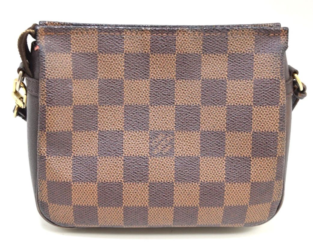 Louis Vuitton Auth Louis Vuitton Truth Makeup Pouch Damier Canvas N51982 Size ONE SIZE - 2 Thumbnail