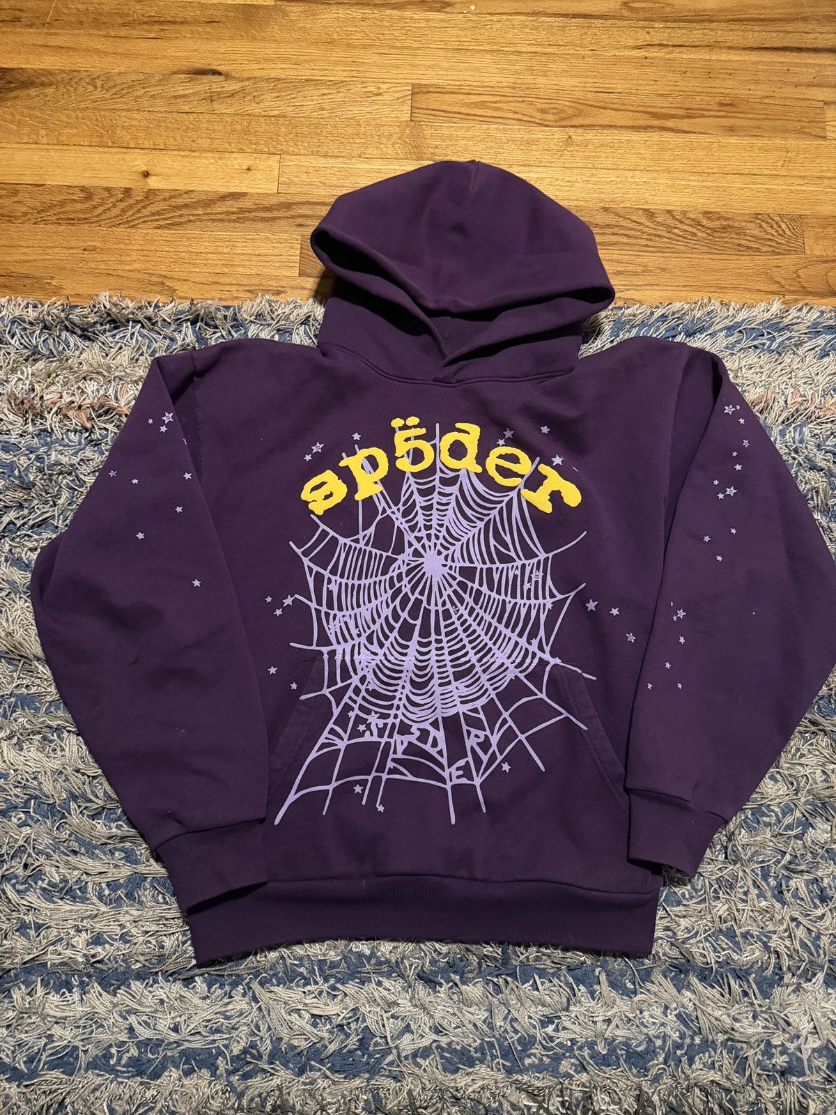 Sp5der SP5DER Star OG Web V2 Sweatsuit Hoodie Sweatpants | Grailed