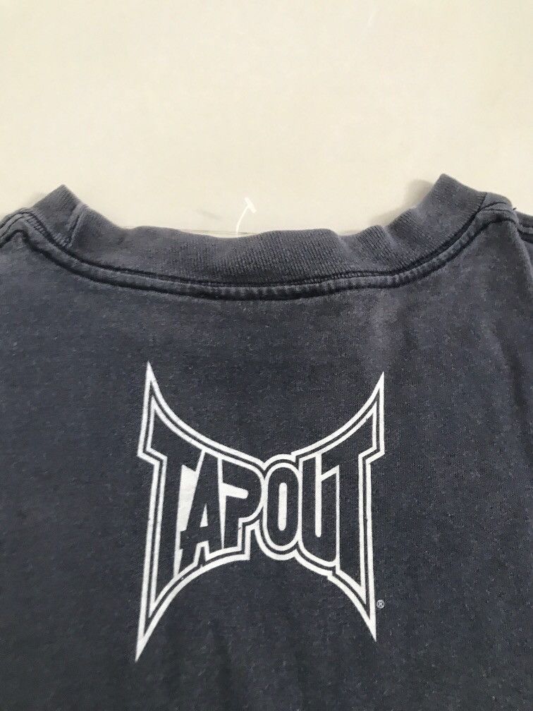 Tapout × Vintage Vintage Tap out Black T Shirt BIG logo Size Size US S / EU 44-46 / 1 - 13 Thumbnail