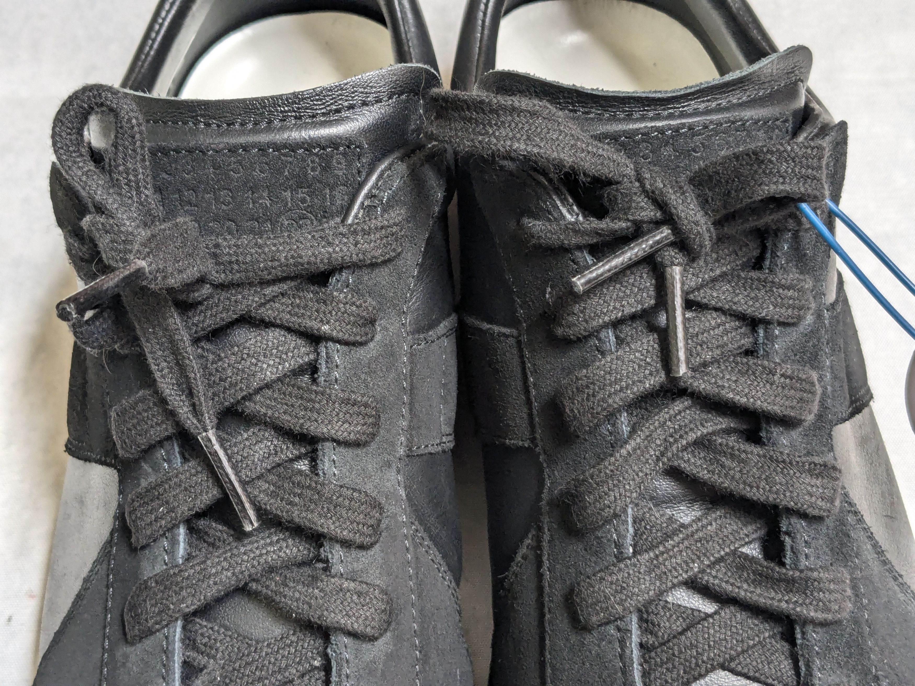 Maison Margiela Maison Margiela Replica GAT Black 9 42 Low Tops Suede Size US 9 / EU 42 - 5 Thumbnail