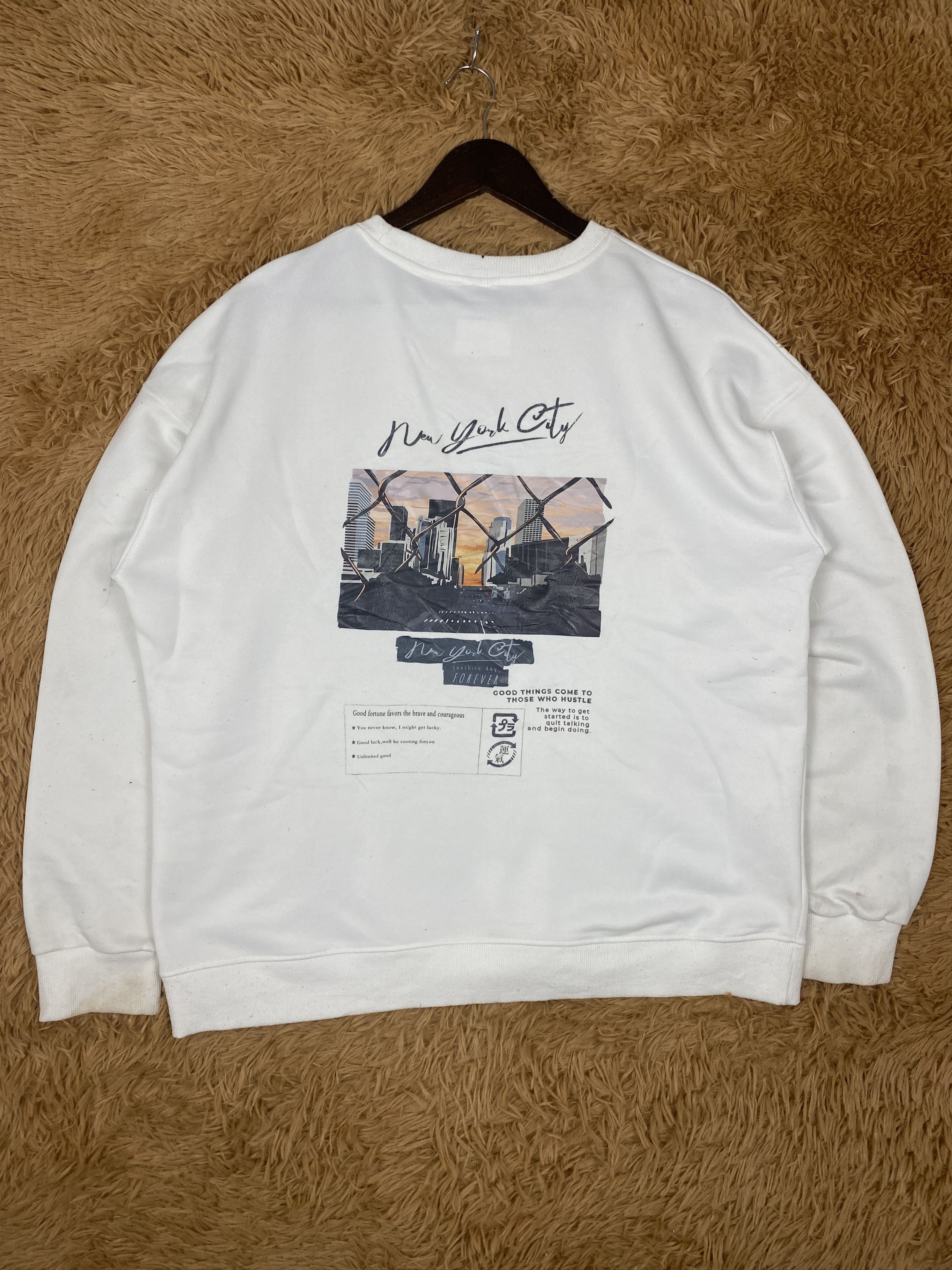 Vintage Vintage New York City Sweatshirts PS0218 Size US XL / EU 56 / 4 - 1 Thumbnail