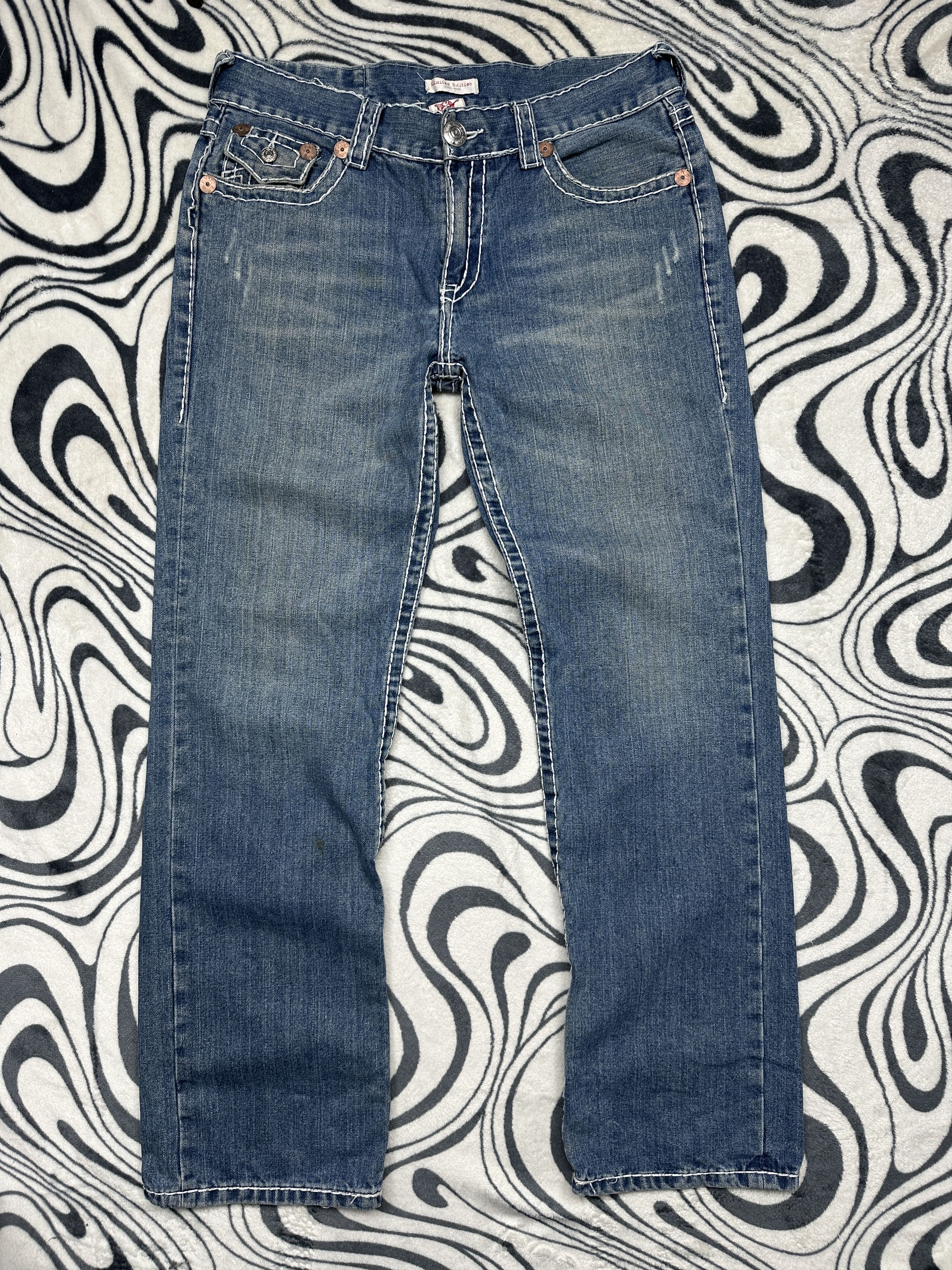 True Religion True Religion Limited Edition Mens Denim Pants Jeans Size US 36 / EU 52 - 6 Thumbnail