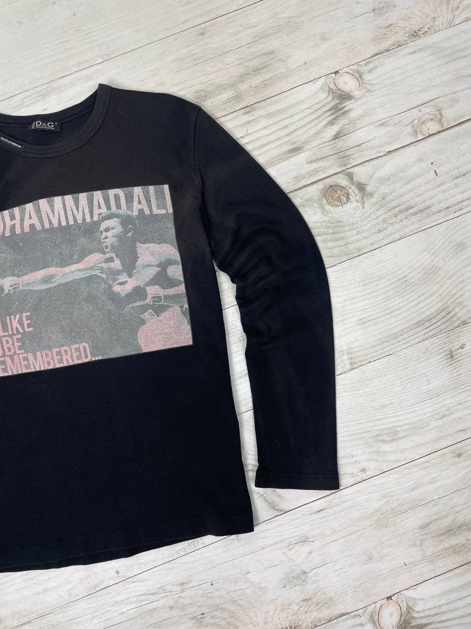 Dolce & Gabbana Dolce & Gabbana Muhammad Ali T-Shirt Long Sleeve Big logo Size US S / EU 44-46 / 1 - 4 Thumbnail