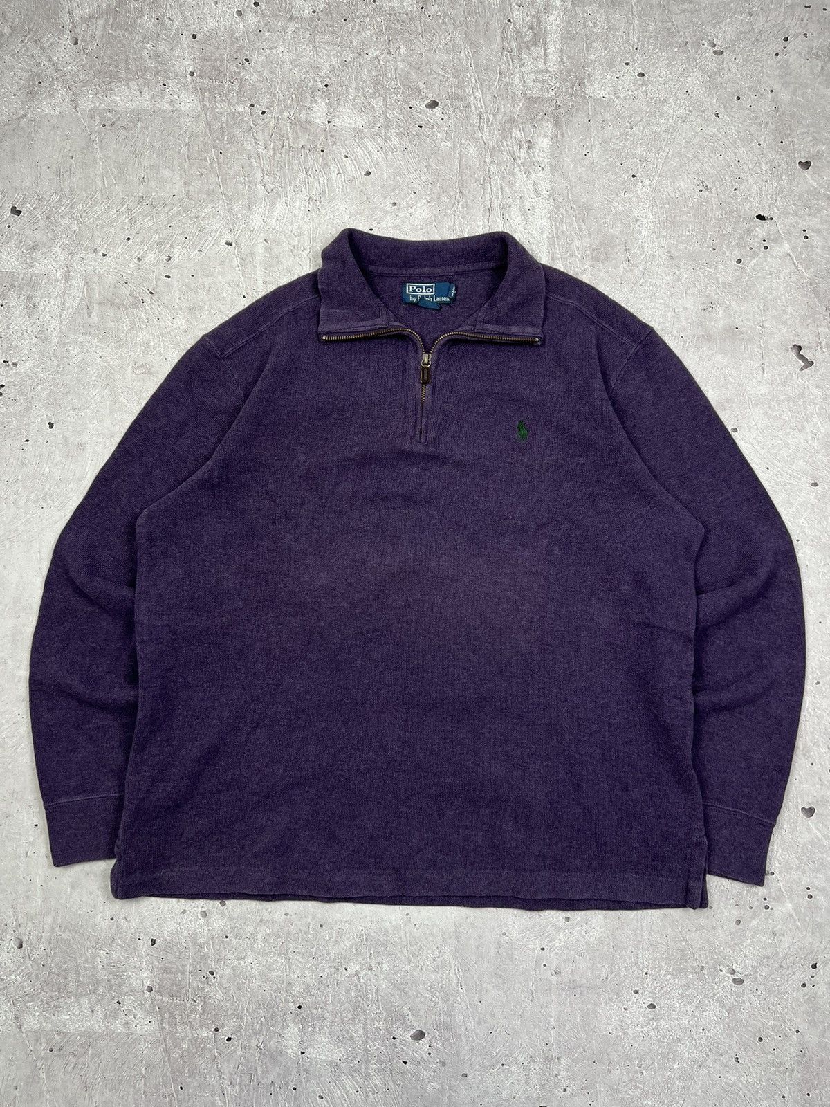 Polo Ralph Lauren Vintage Polo Ralph Lauren 1/4 Zip Sweatshirt Size US L / EU 52-54 / 3 - 2 Thumbnail