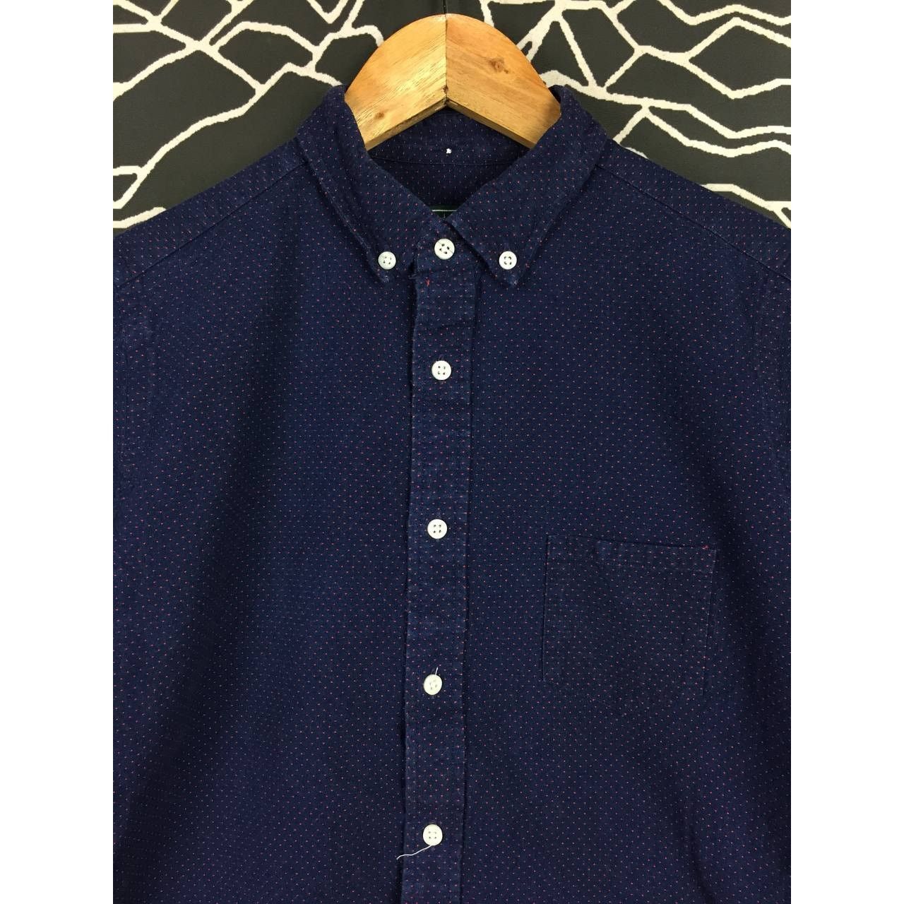 Gitman Bros. Gitman Bros. Sisters Made In Usa Dot Patterned Shirt Size M / US 6-8 / IT 42-44 - 3 Thumbnail