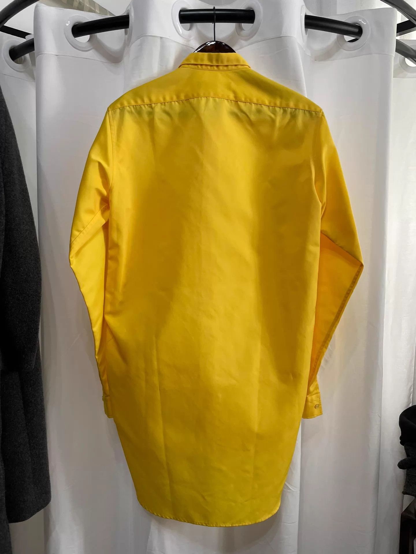 Raf Simons Raf Simons 08ss Vintage Ginger Yellow LS Shirt 46L Size US S / EU 44-46 / 1 - 2 Thumbnail