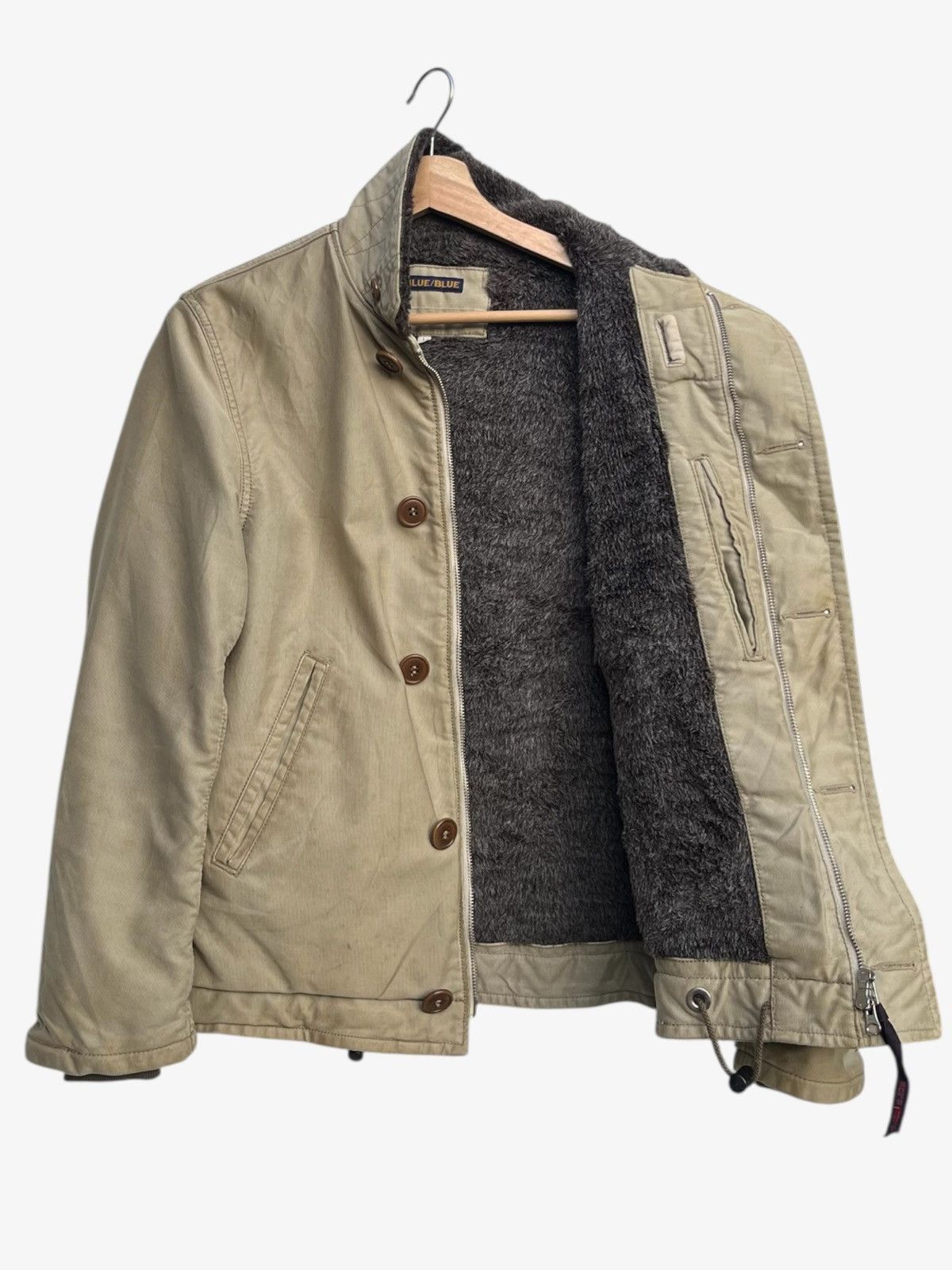 Blue Blue Japan Vintage Blue Blue Japan Khaki N1 Deck Jacket Size US S / EU 44-46 / 1 - 2 Thumbnail
