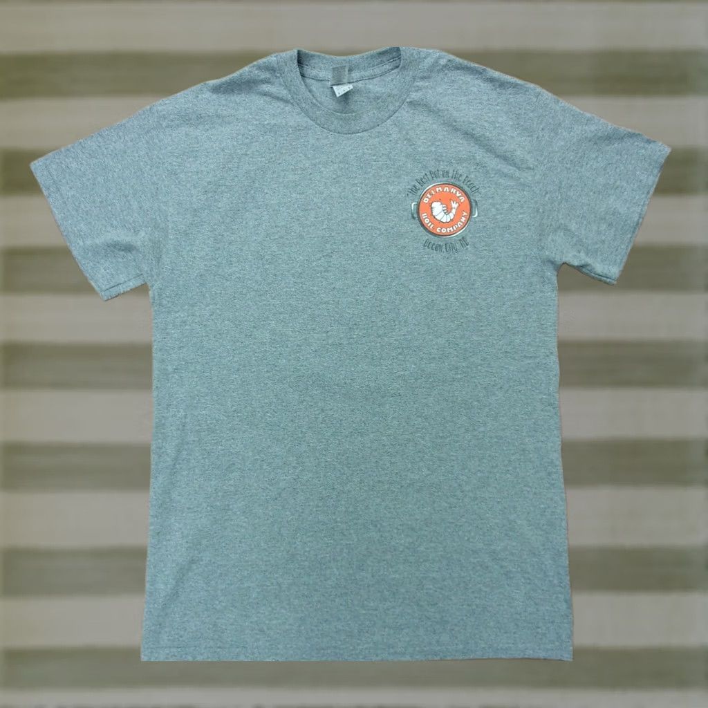 Gildan DELMARVA BOIL COMPANY shirt Men's Medium slim Seafood Bar OCEAN CITY MARYLAND Size US M / EU 48-50 / 2 - 1 Thumbnail