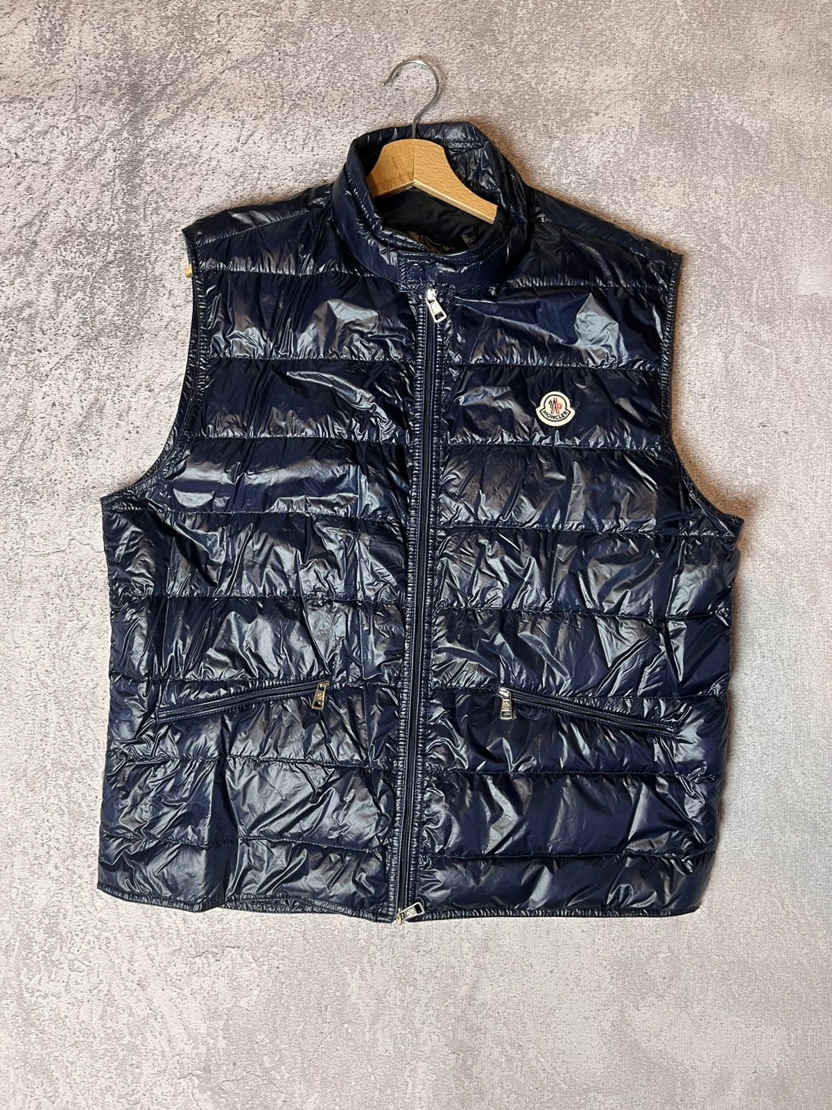 Moncler Lightweight Vest Gui Gilet Jacket Size 6