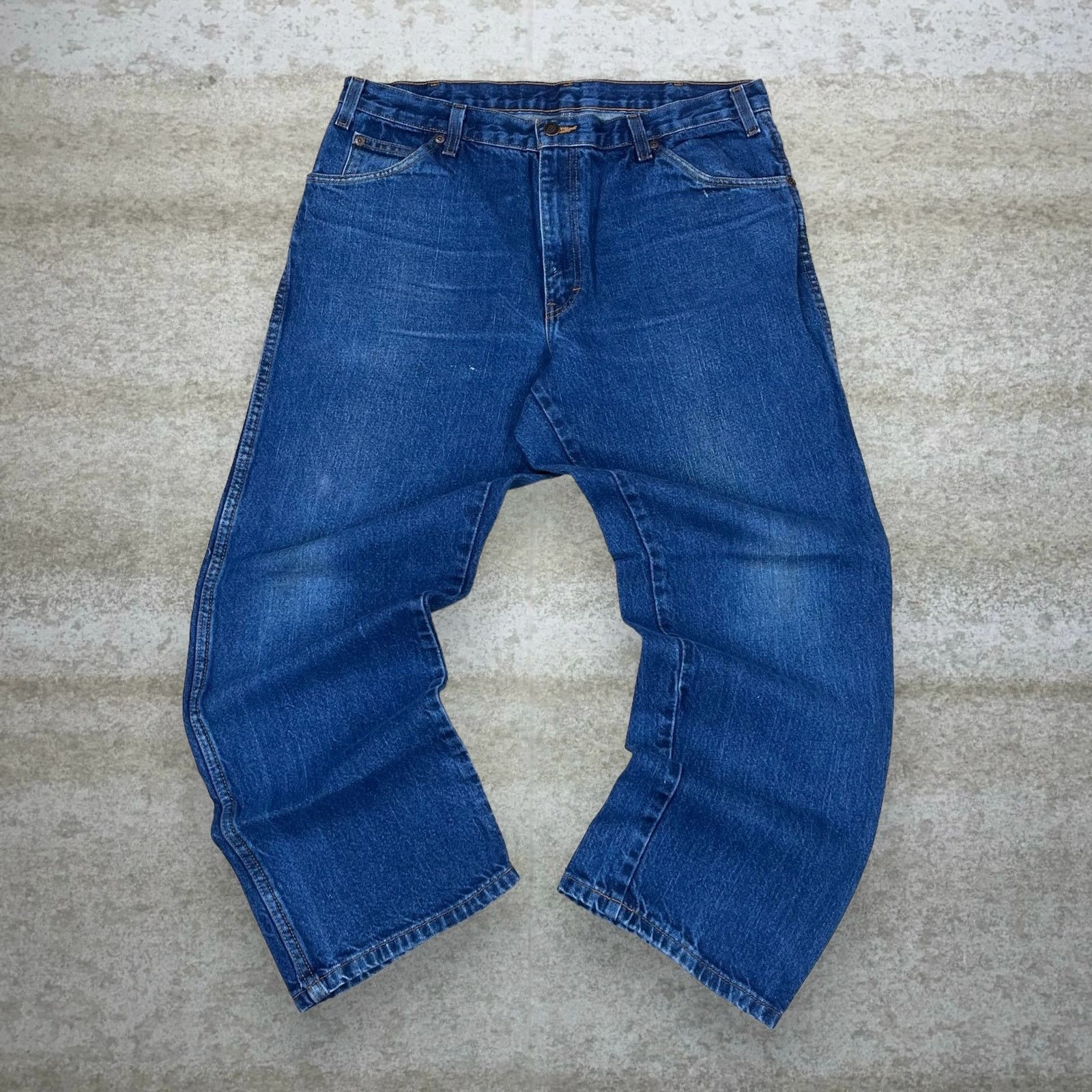 Dickies Vintage 90s Dickies Jeans 36x30 Relaxed Fit Medium Wash Size US 36 / EU 52 - 2 Thumbnail