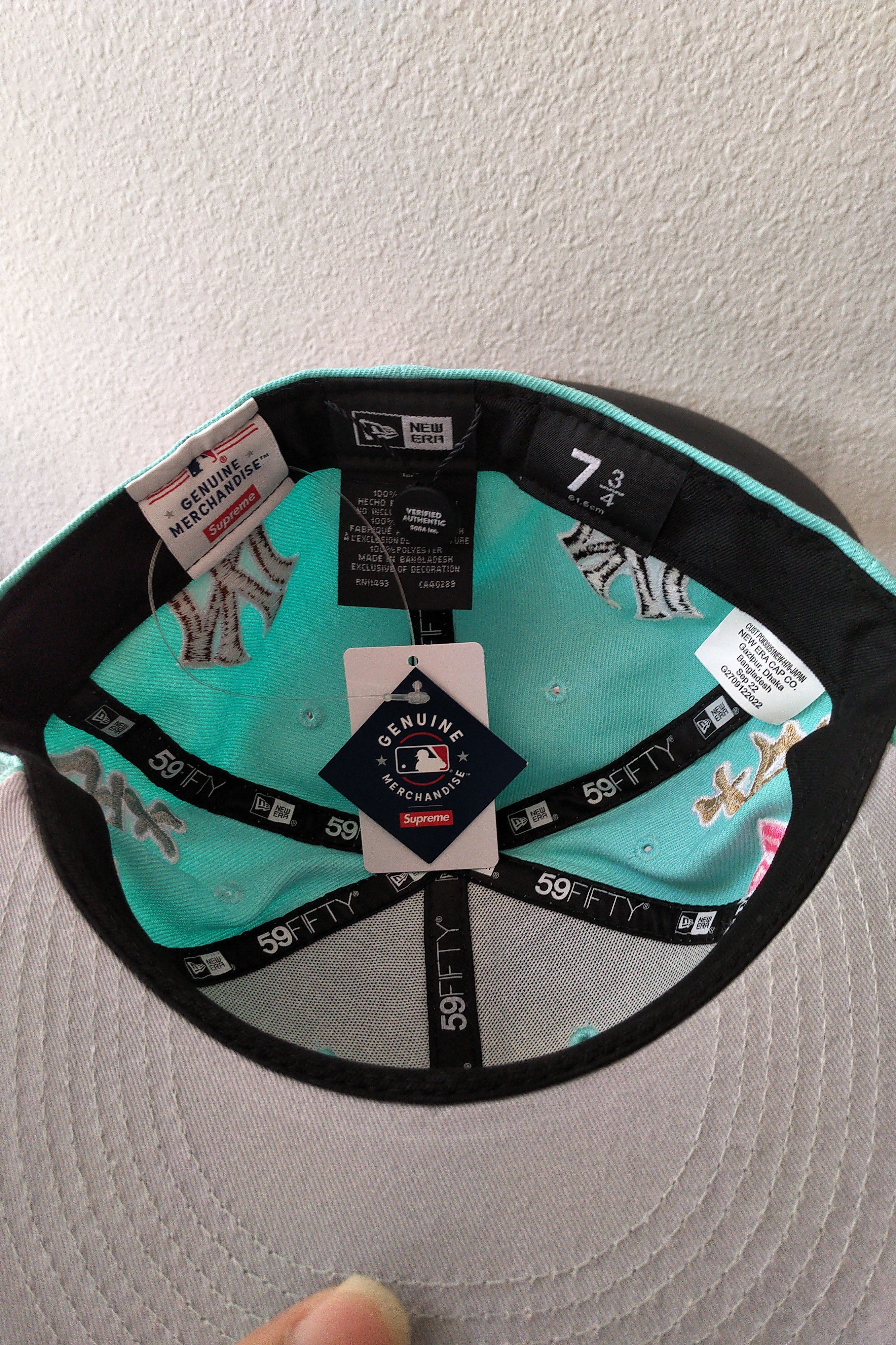 MLB × New Era × Supreme supreme kanji new York yankees Size ONE SIZE - 5 Thumbnail