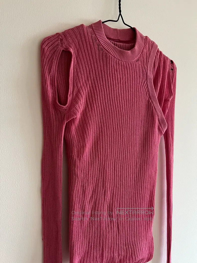 Rick Owens RICK OWENS Pink knit sweater Size S / US 4 / IT 40 - 6 Thumbnail