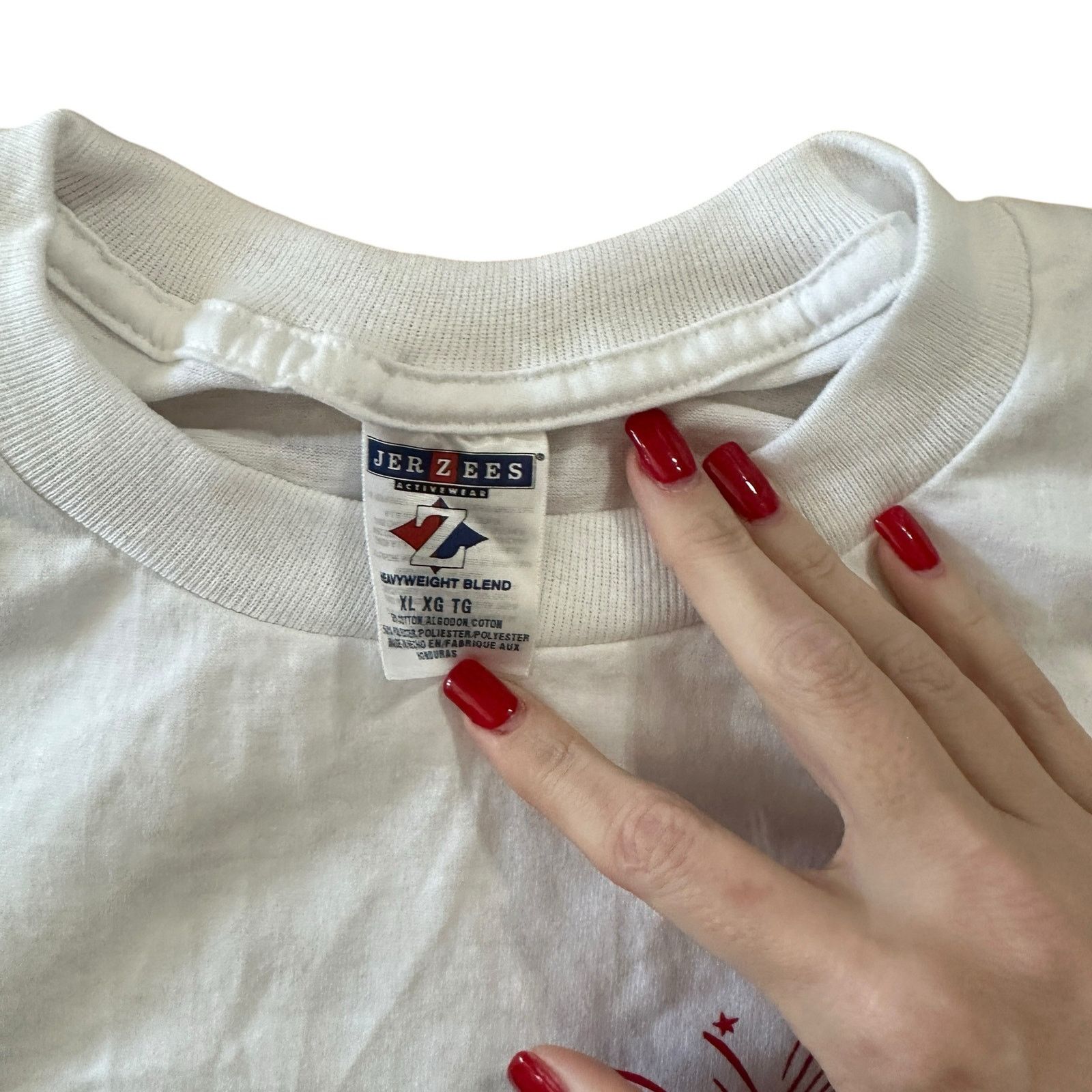 Jerzees Jerzees x Pepsi Vintage USA American Flag and Pepsi Logo XL Size US XL / EU 56 / 4 - 2 Thumbnail
